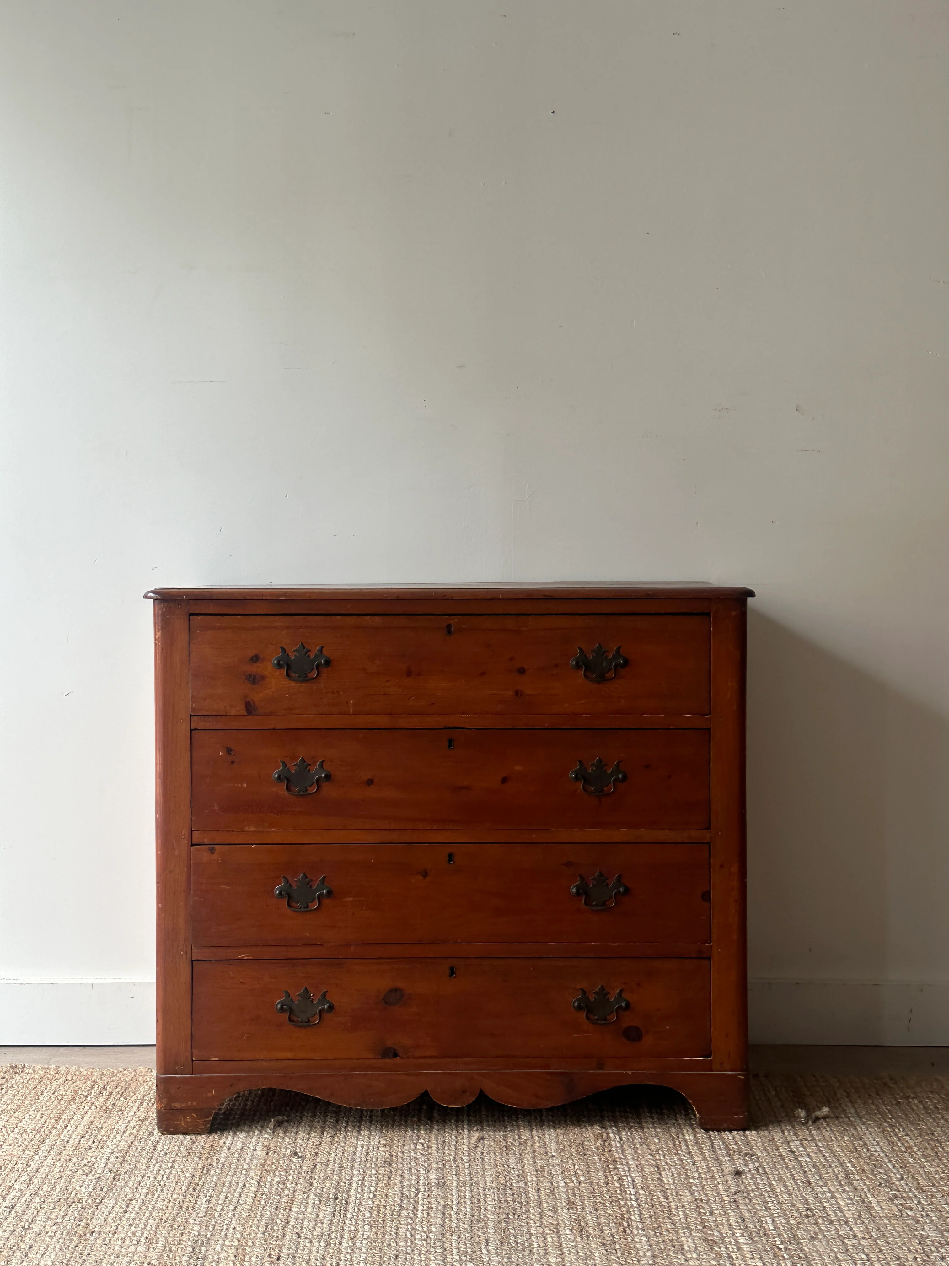 19th c. pine dresser