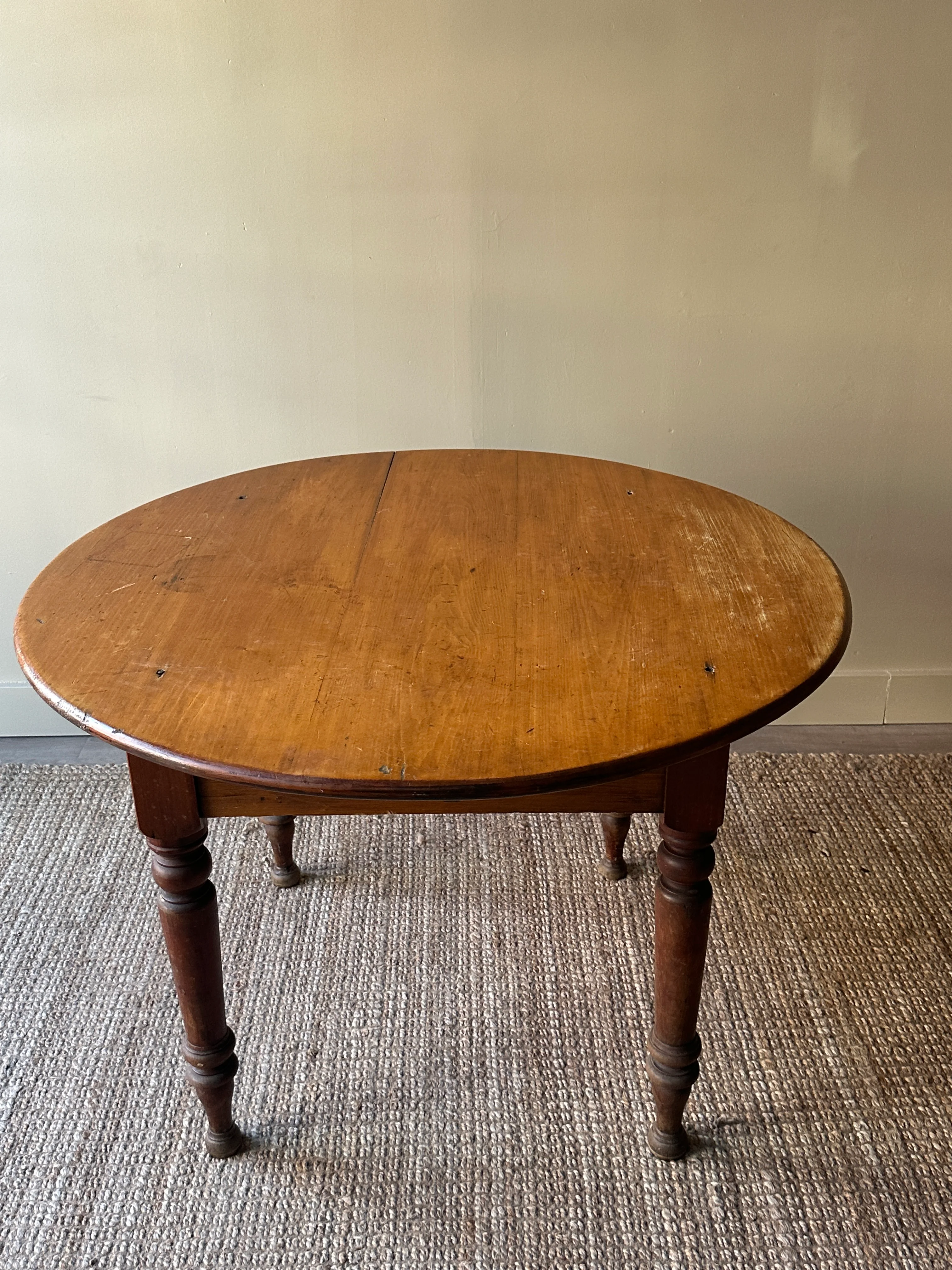 19th c. pine table - Image 5