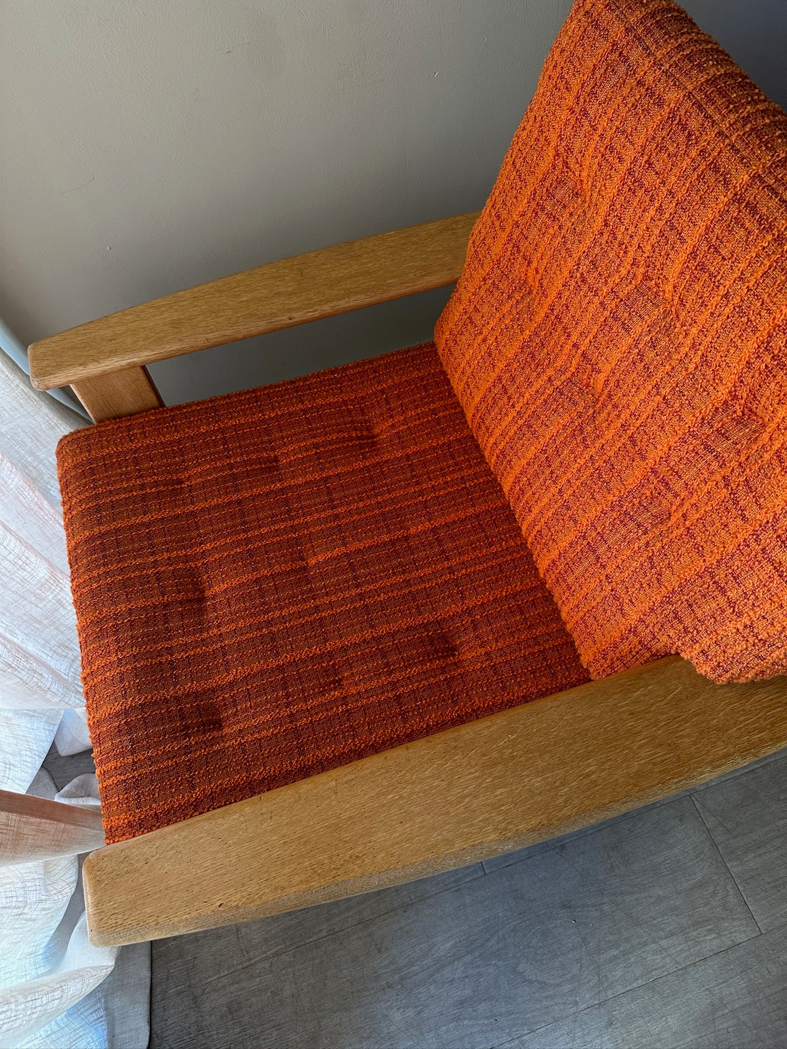 Scandinavian teak easy chair - Image 6