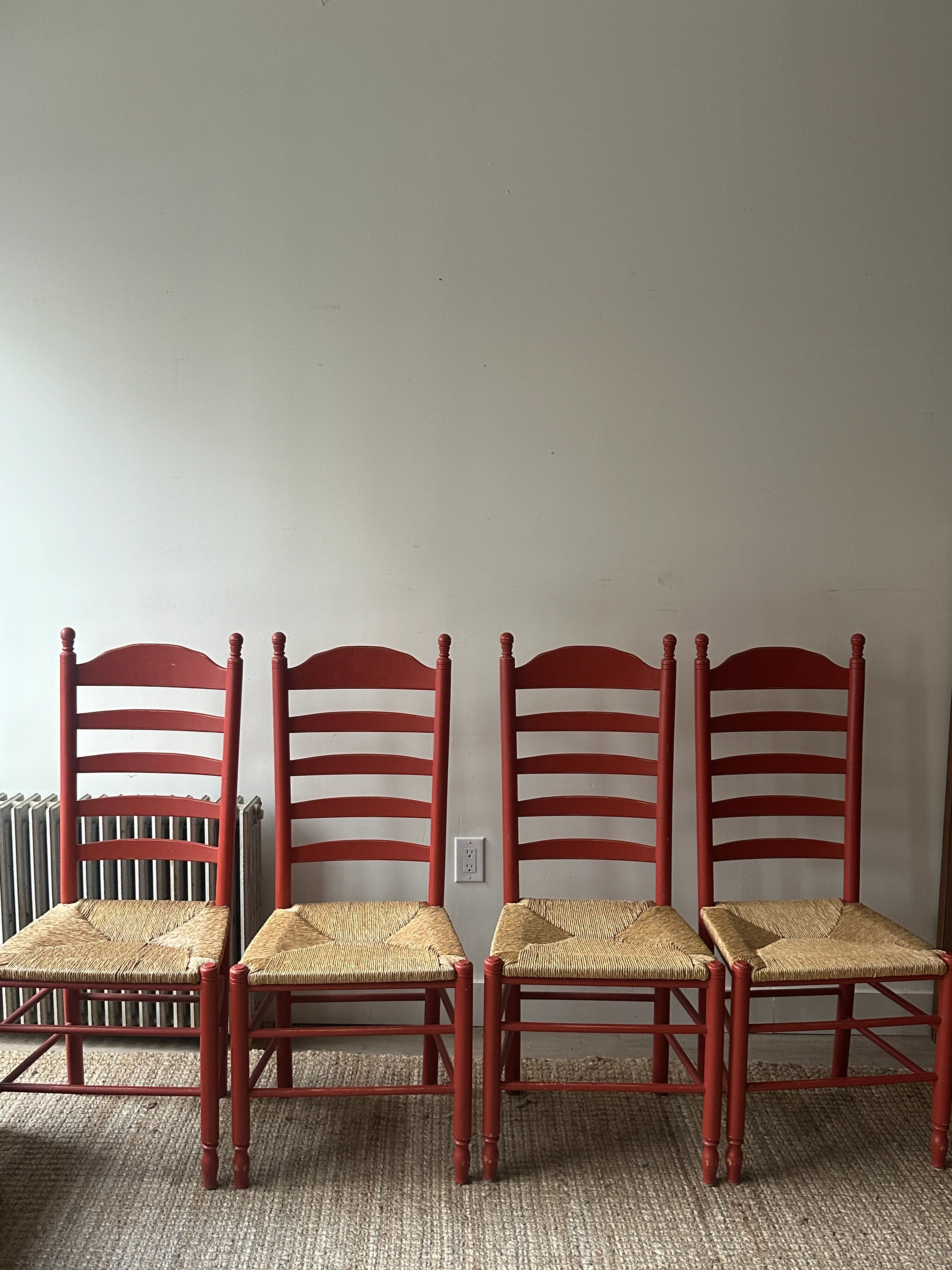 6 farmhouse chairs. Sold in pairs. - Image 2