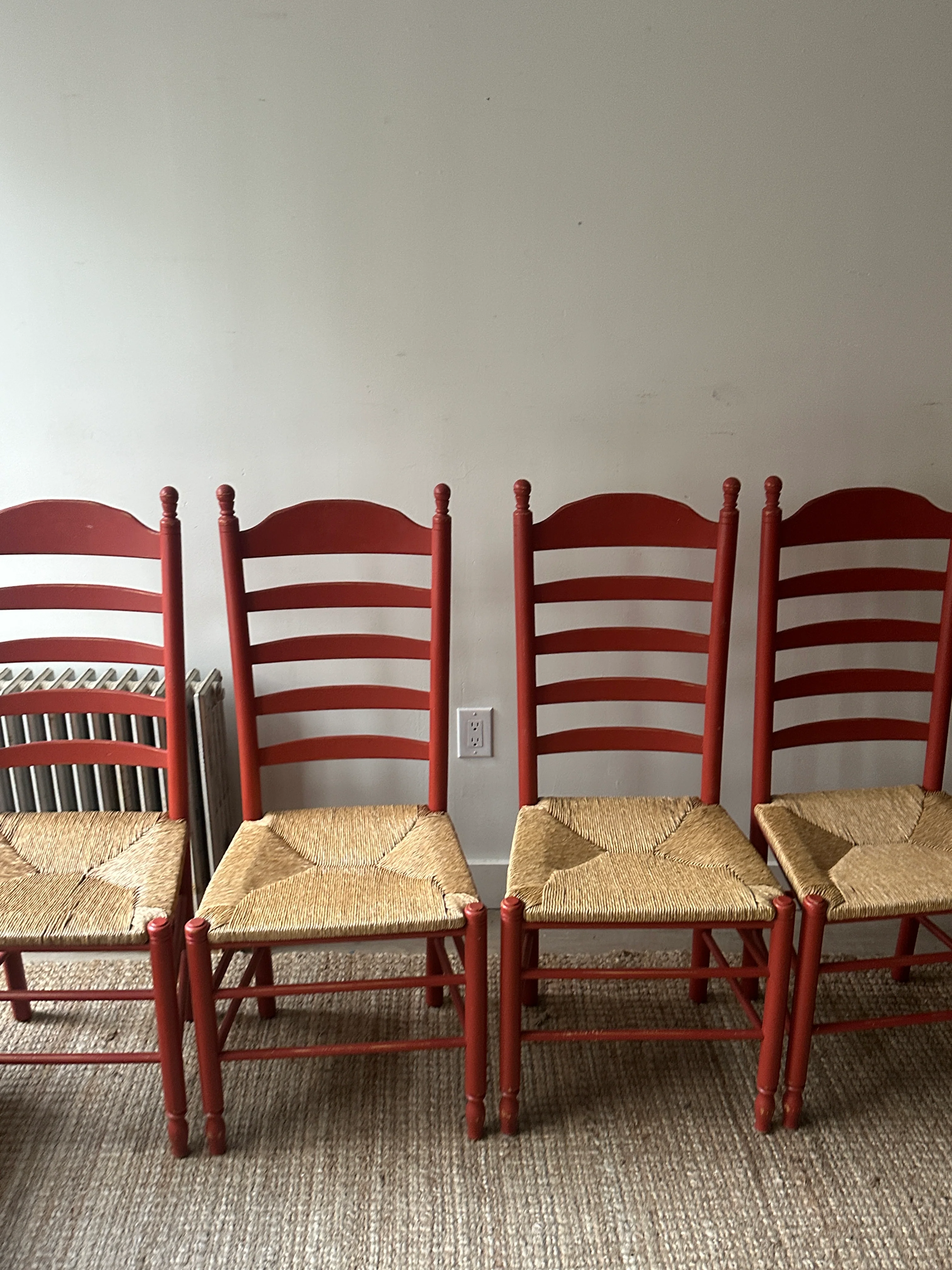 6 farmhouse chairs. Sold in pairs. - Image 3