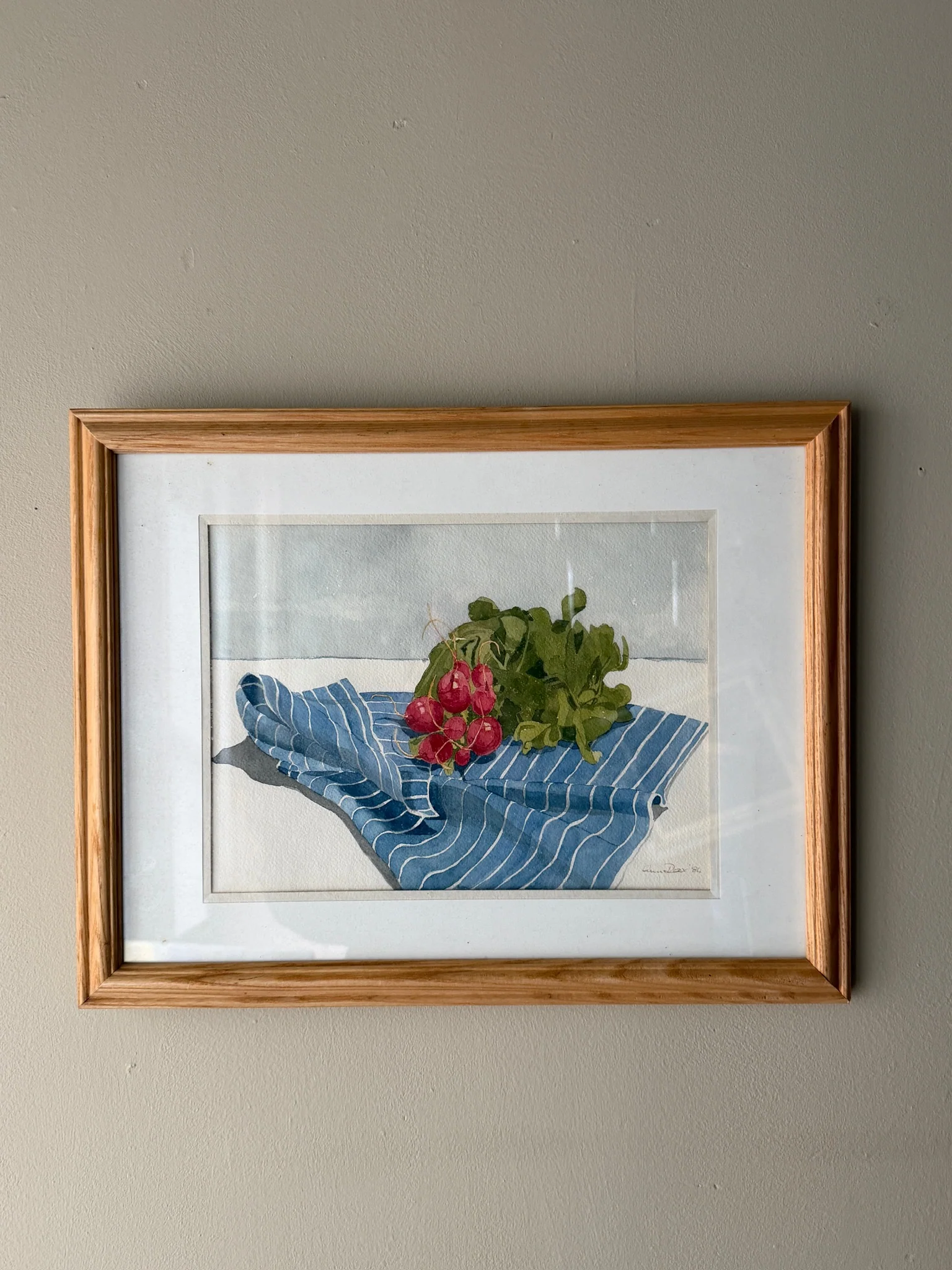 American kitchen still life. Signed 1984.