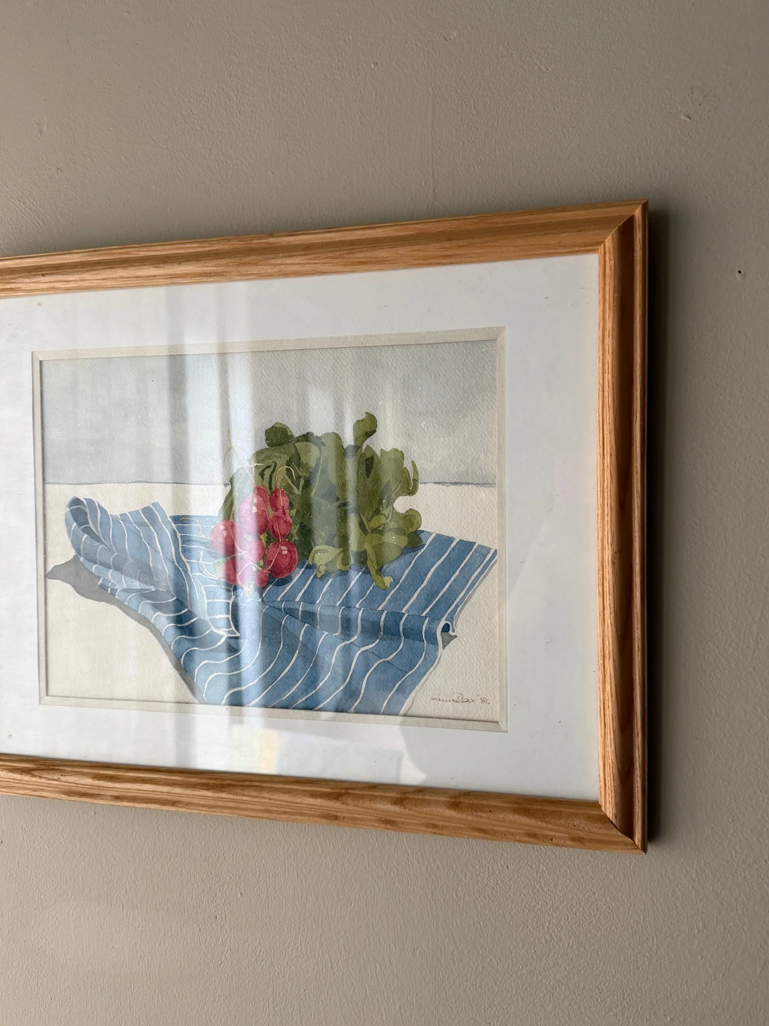 American kitchen still life. Signed 1984. - Image 3