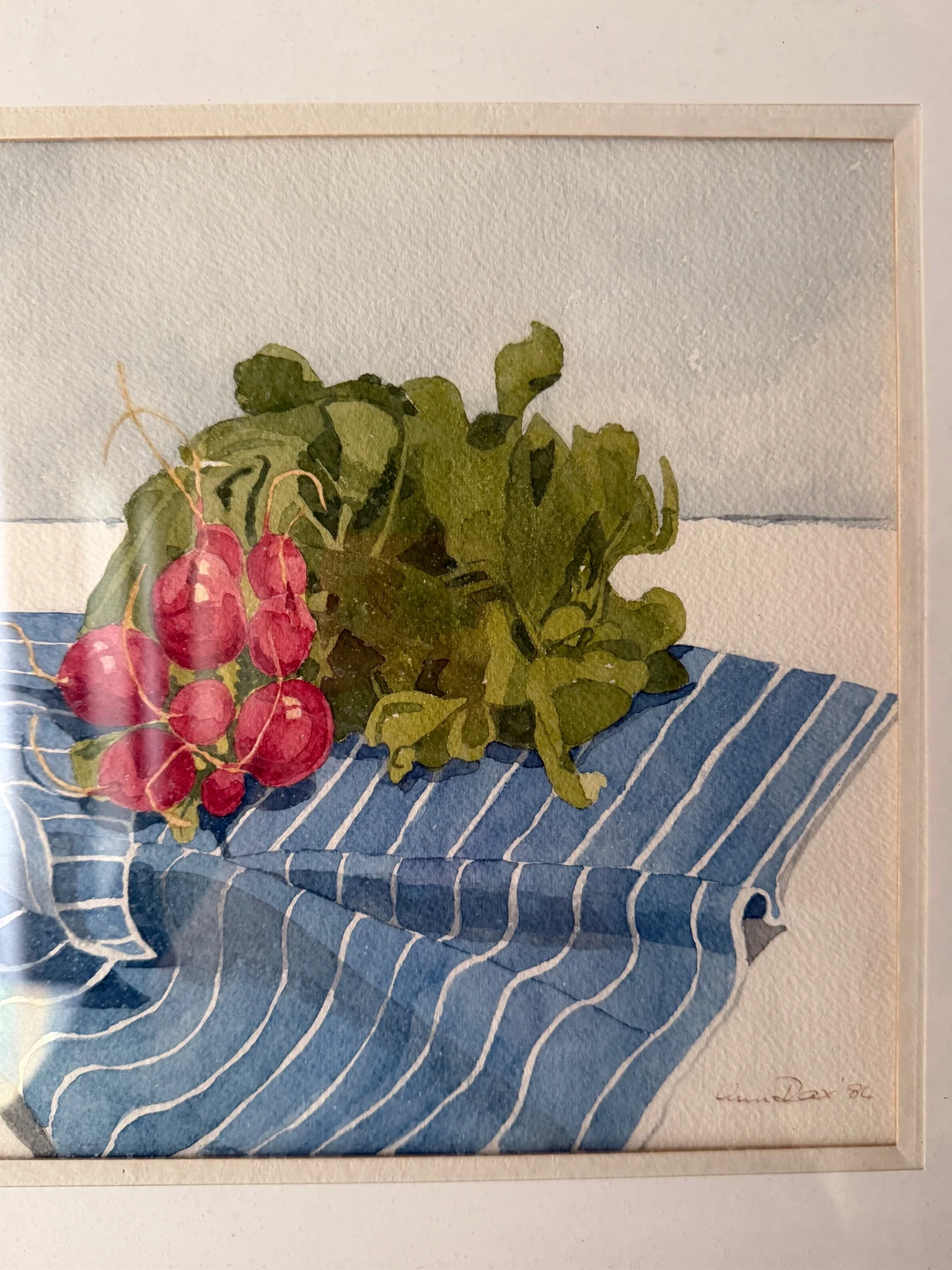 American kitchen still life. Signed 1984. - Image 4
