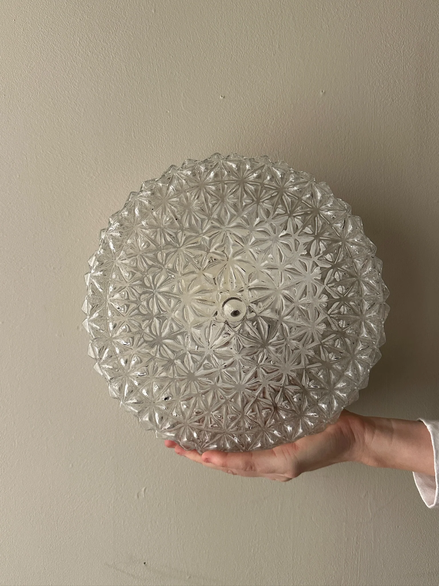 Attr. Zimmermann crystal ceiling light