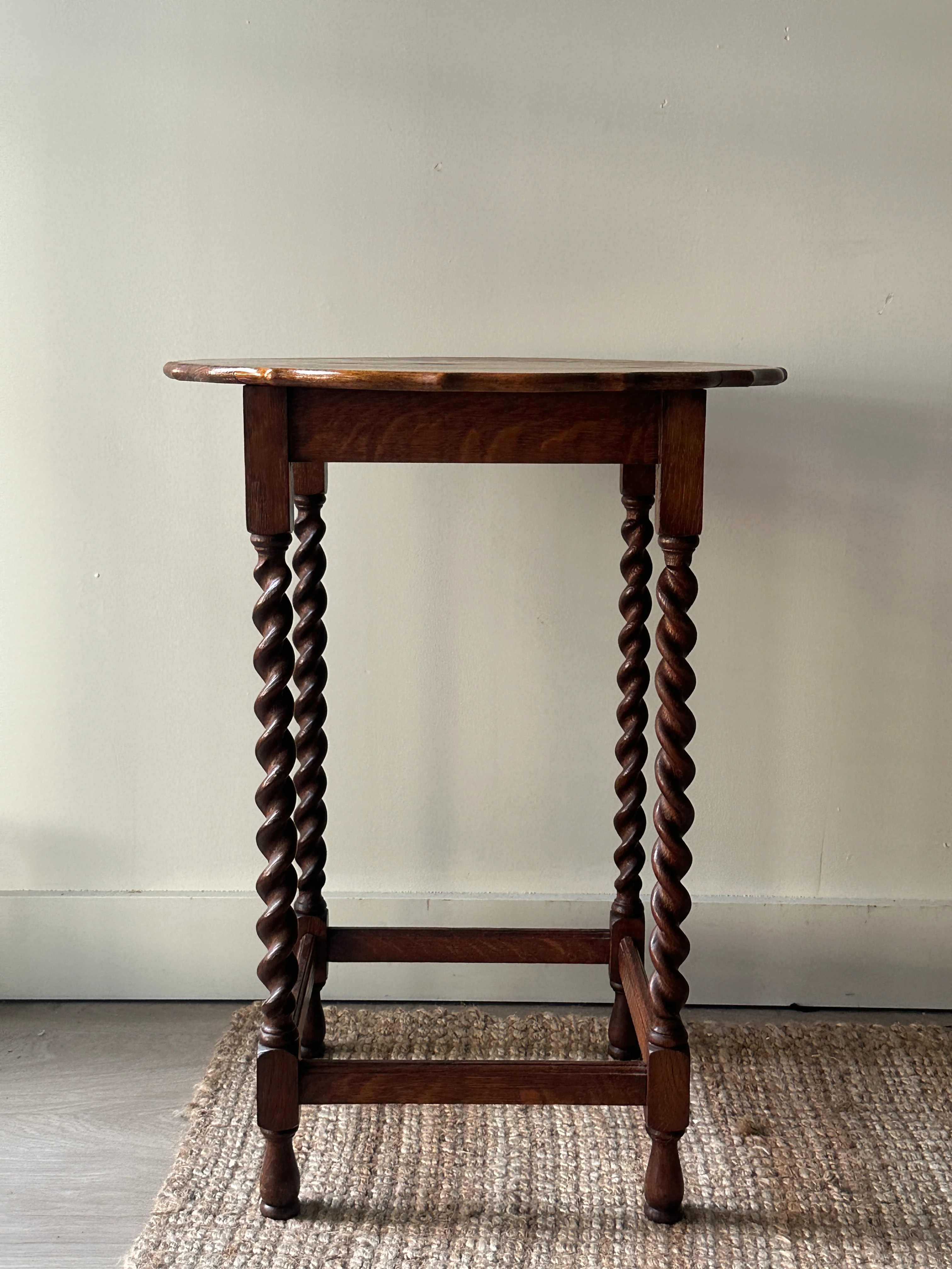 Barley twist side table - Image 2