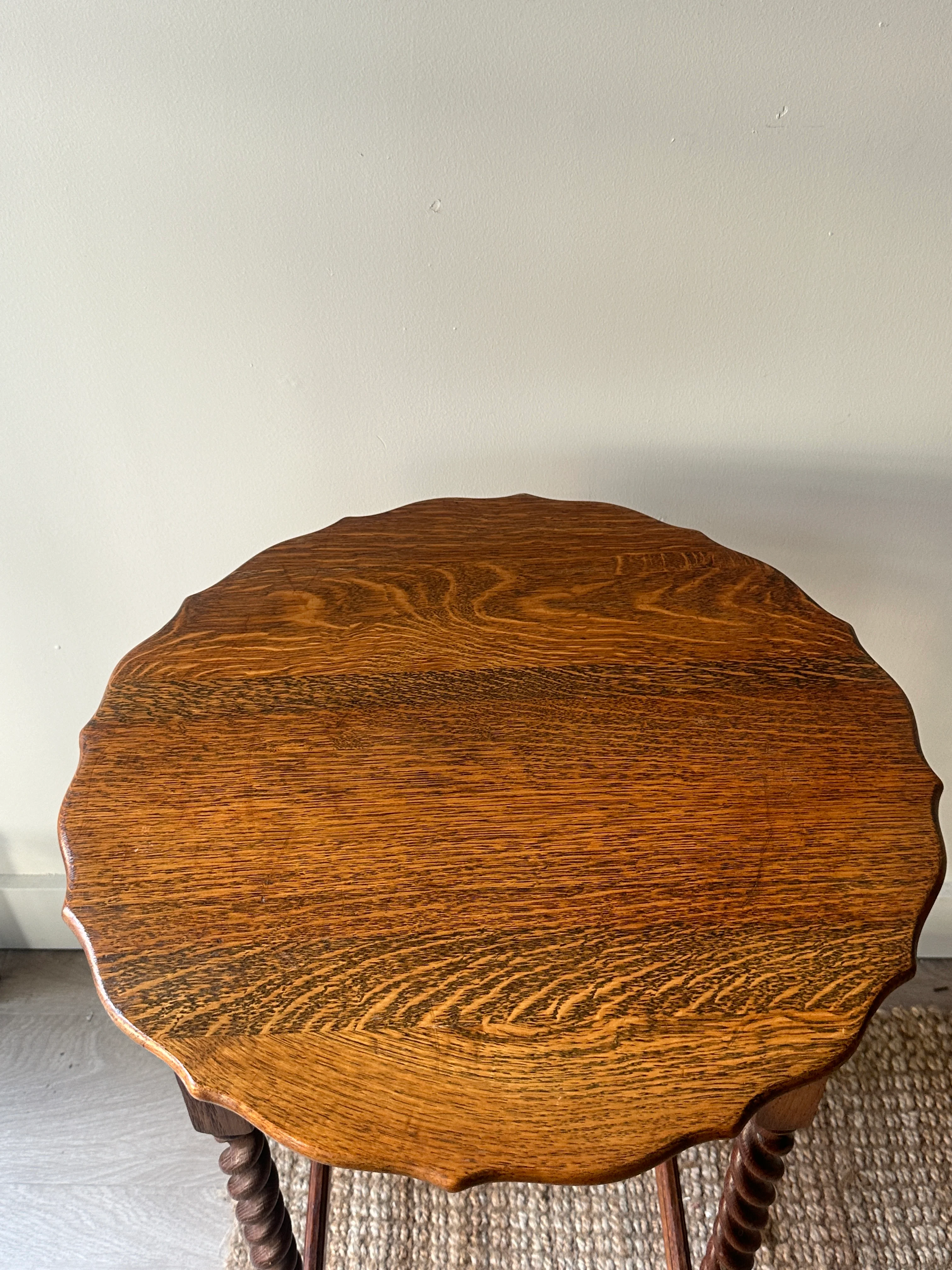 Barley twist side table - Image 5
