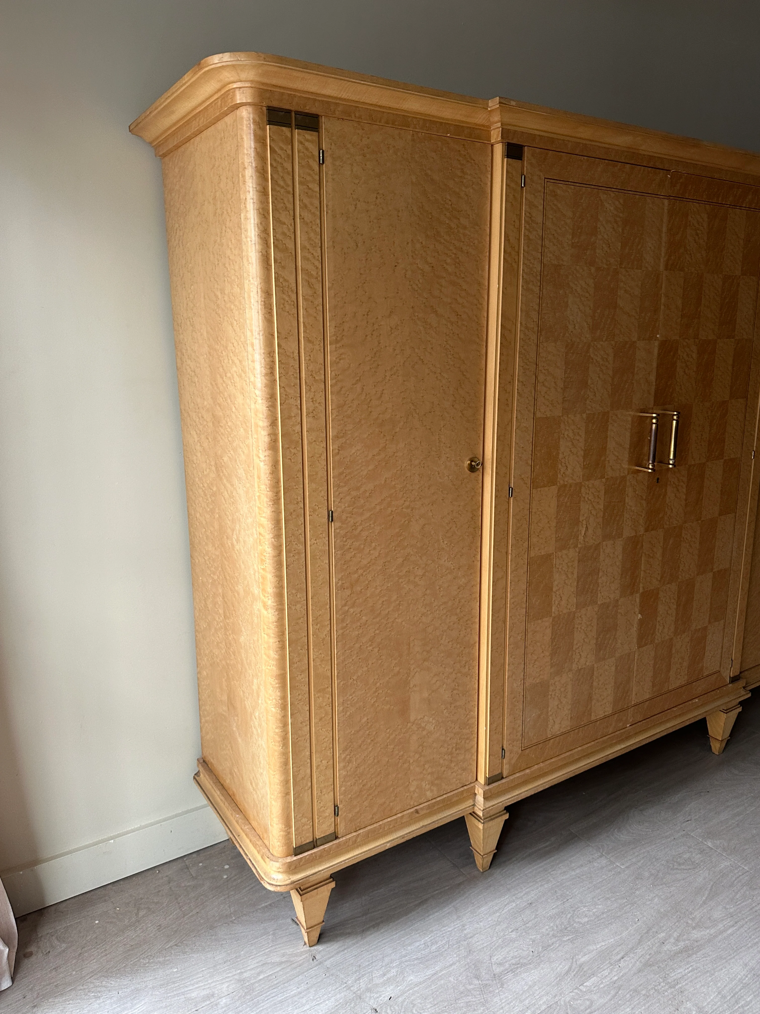 XL Birds Eye maple, checkered, collapsible wall unit - Image 3