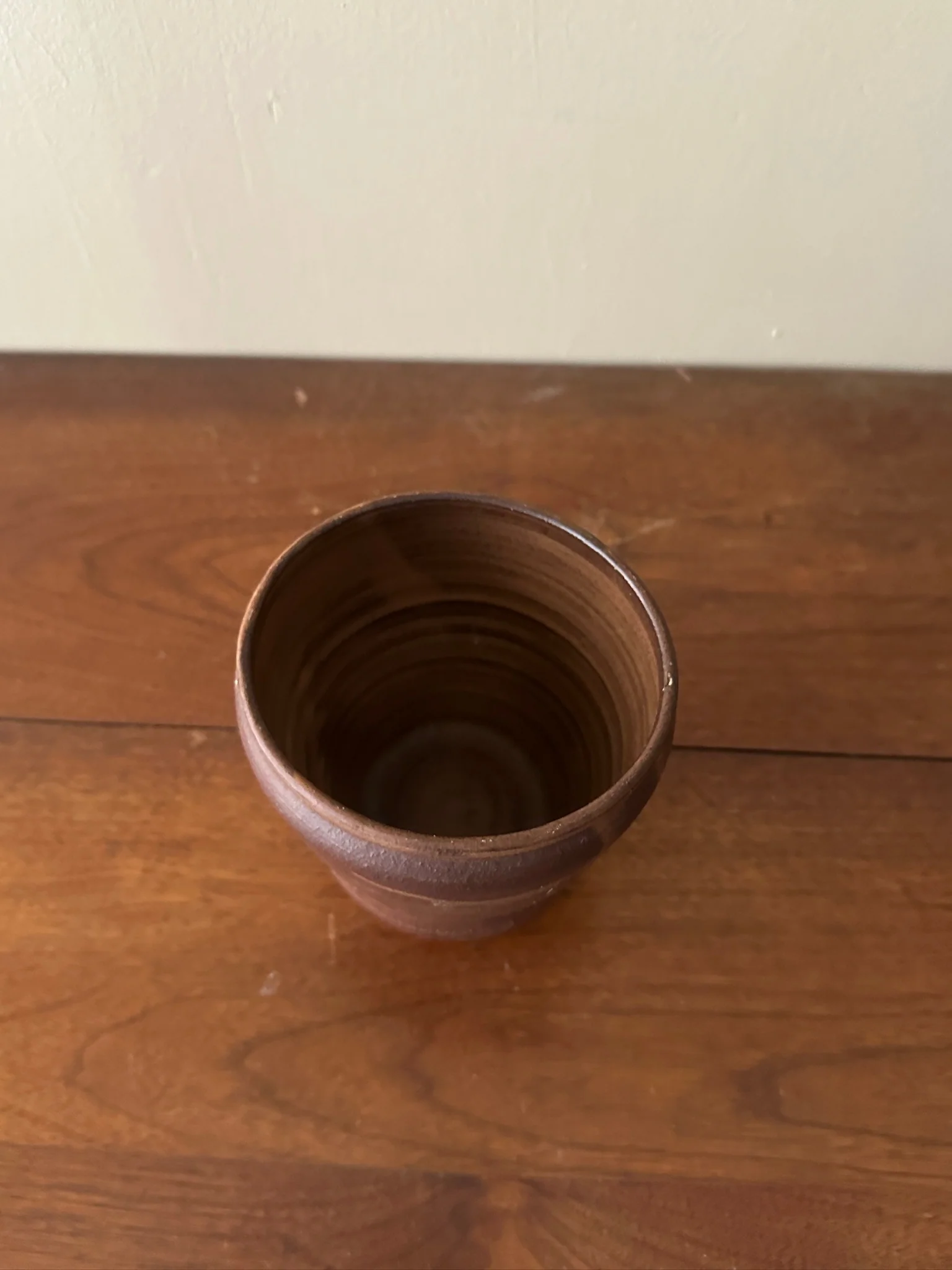 Brown ceramic jar - Image 4