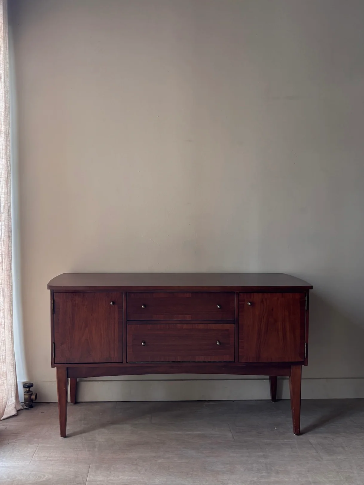 Broyhill walnut server