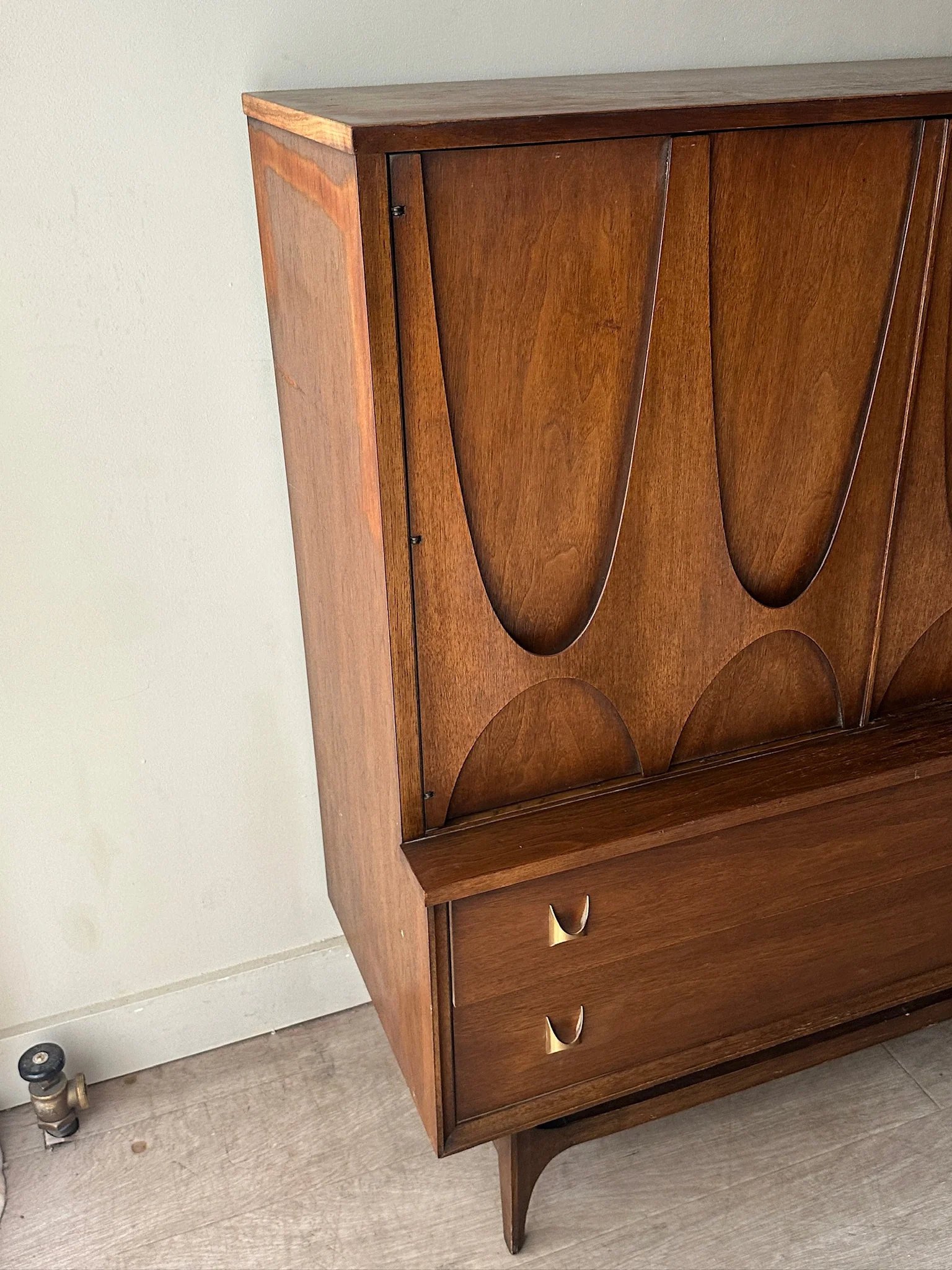 Broyhill walnut tallboy - Image 2