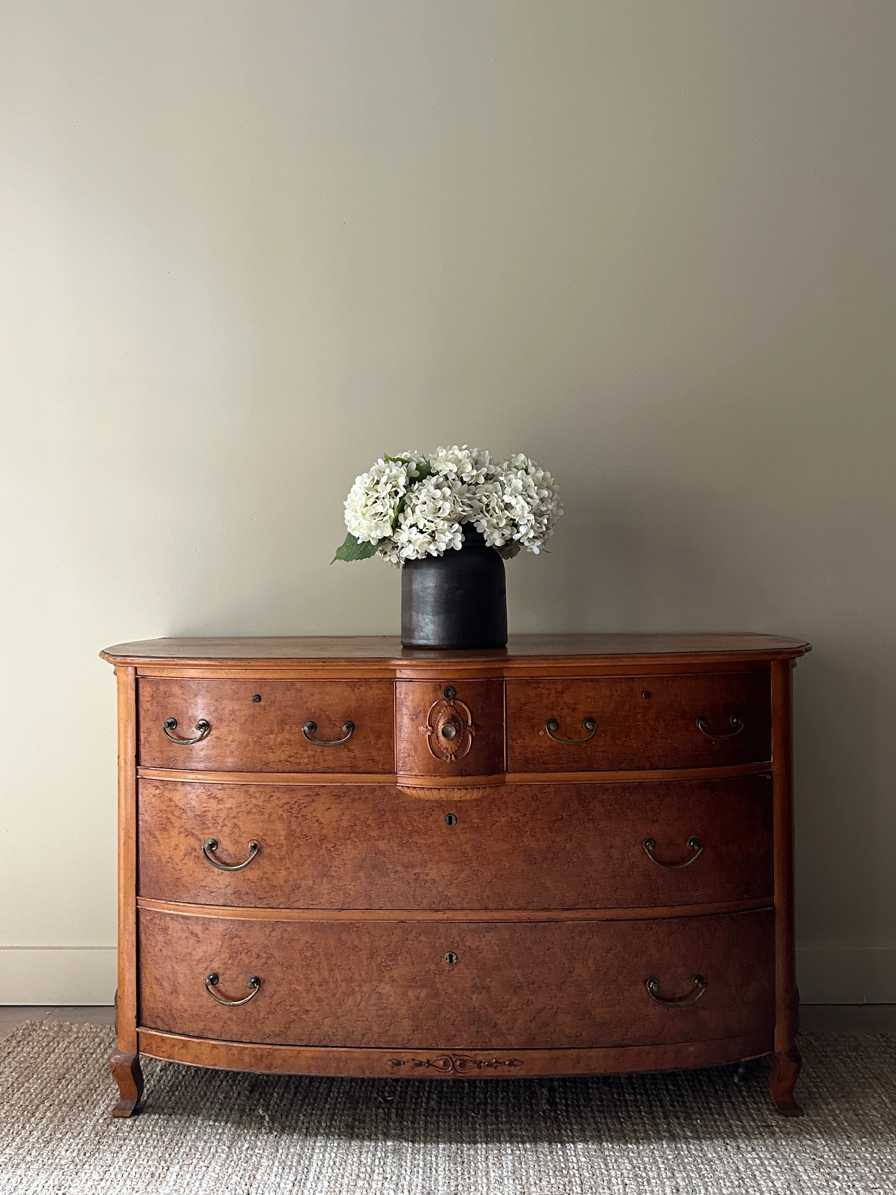 Birdseye maple dresser