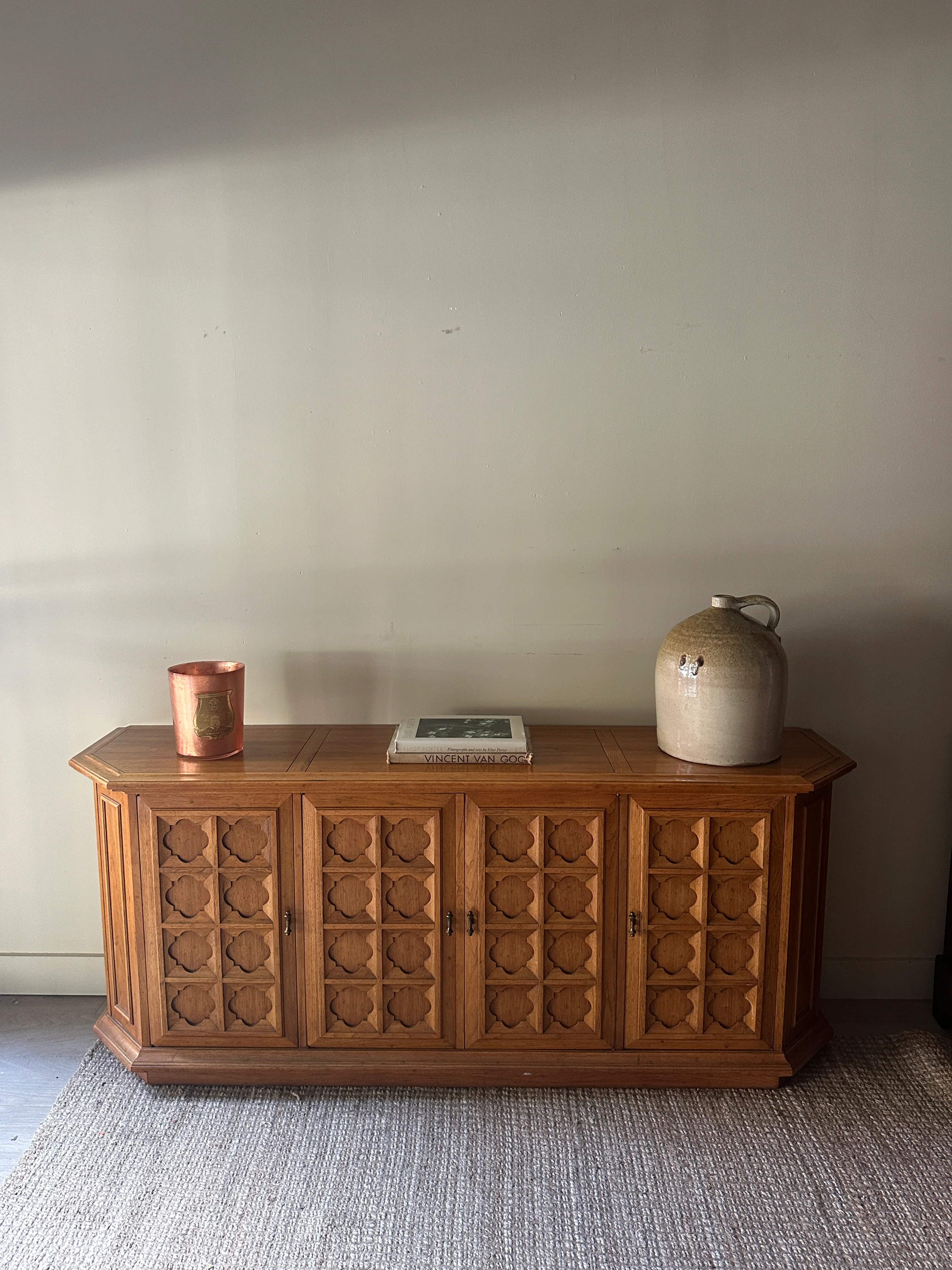 Carved oak server - Image 2