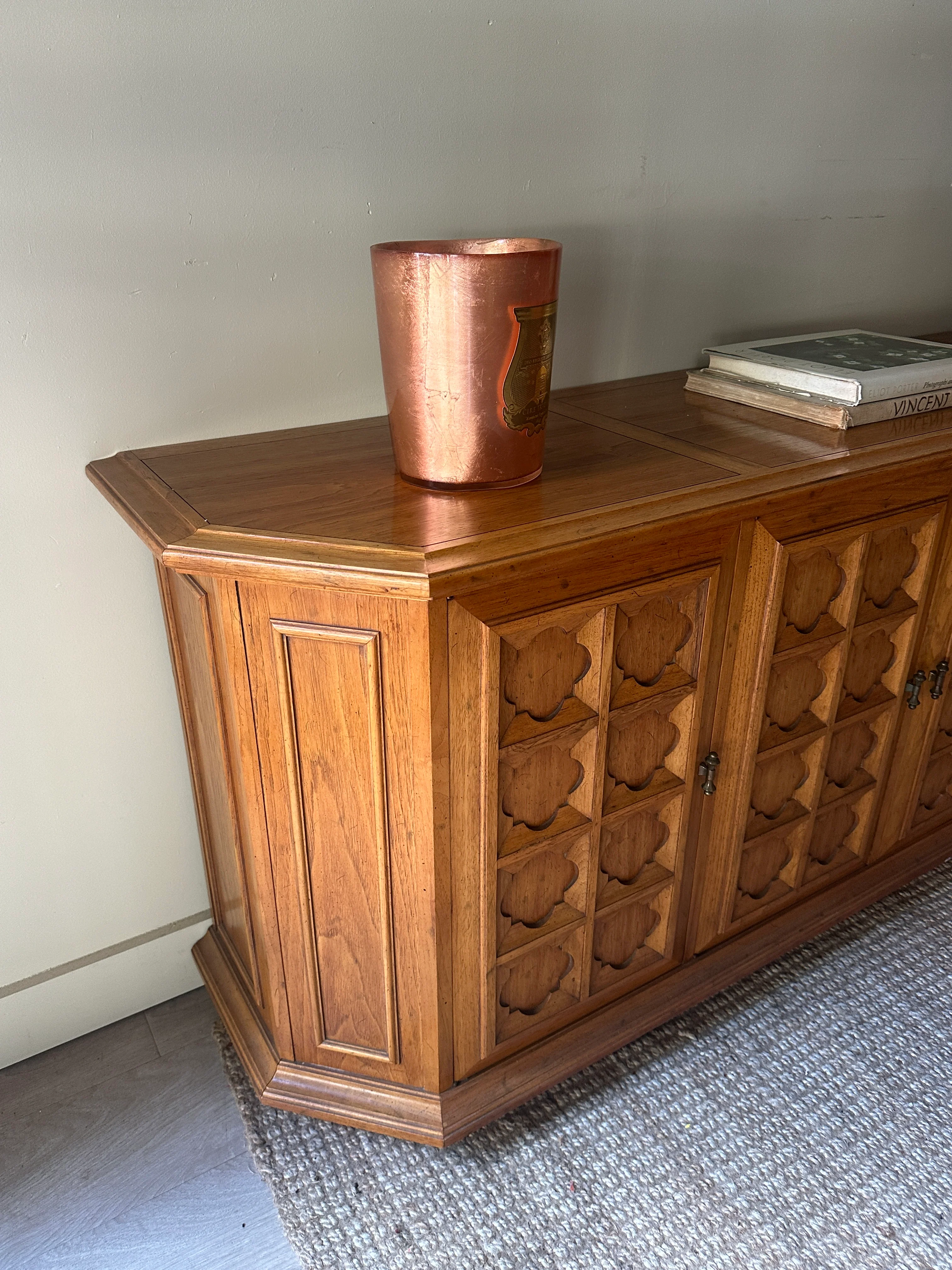 Carved oak server - Image 3