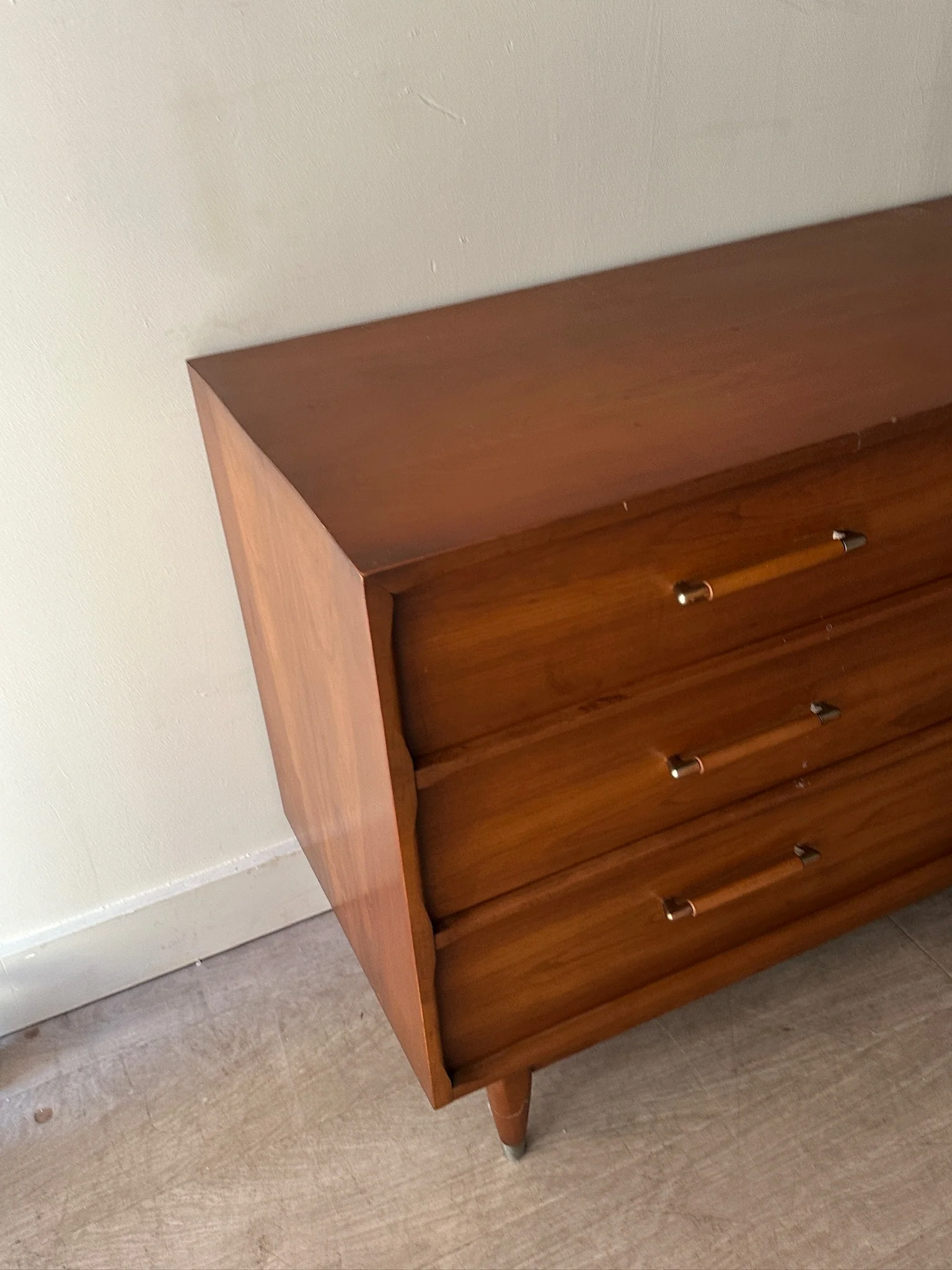 Cavalier walnut dresser - Image 3
