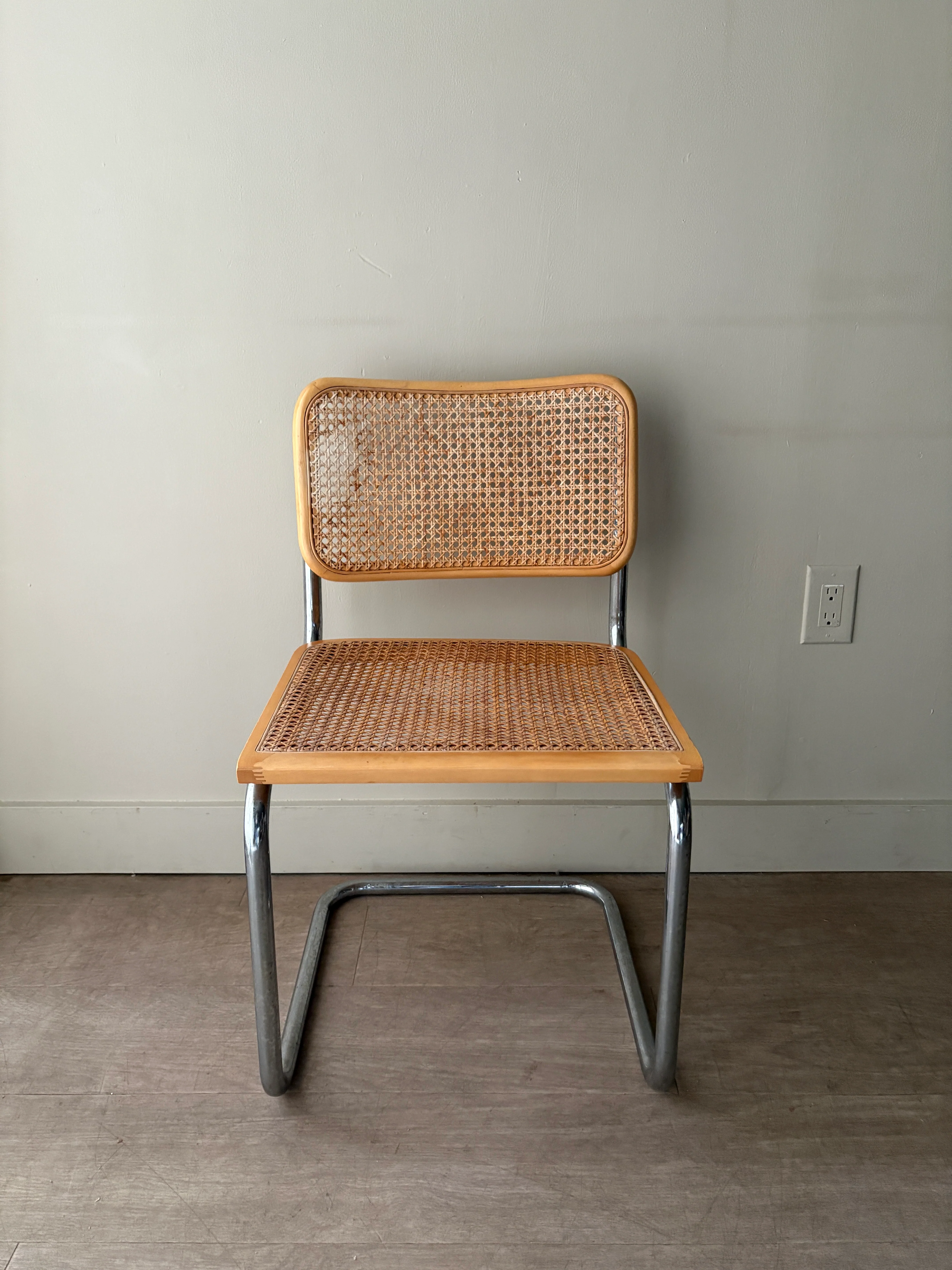 Cesca dining chair (stains)