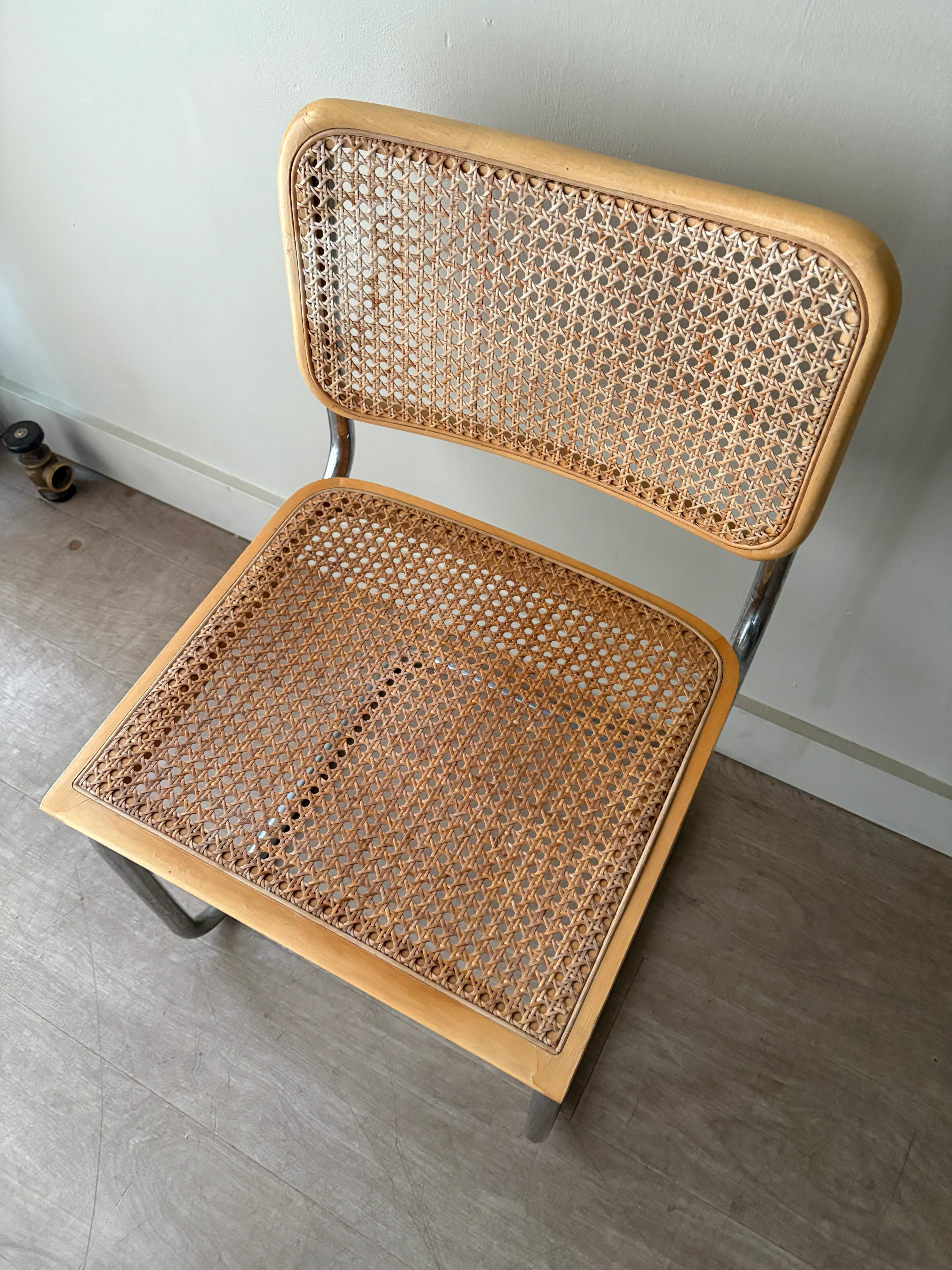 Cesca dining chair (stains) - Image 4