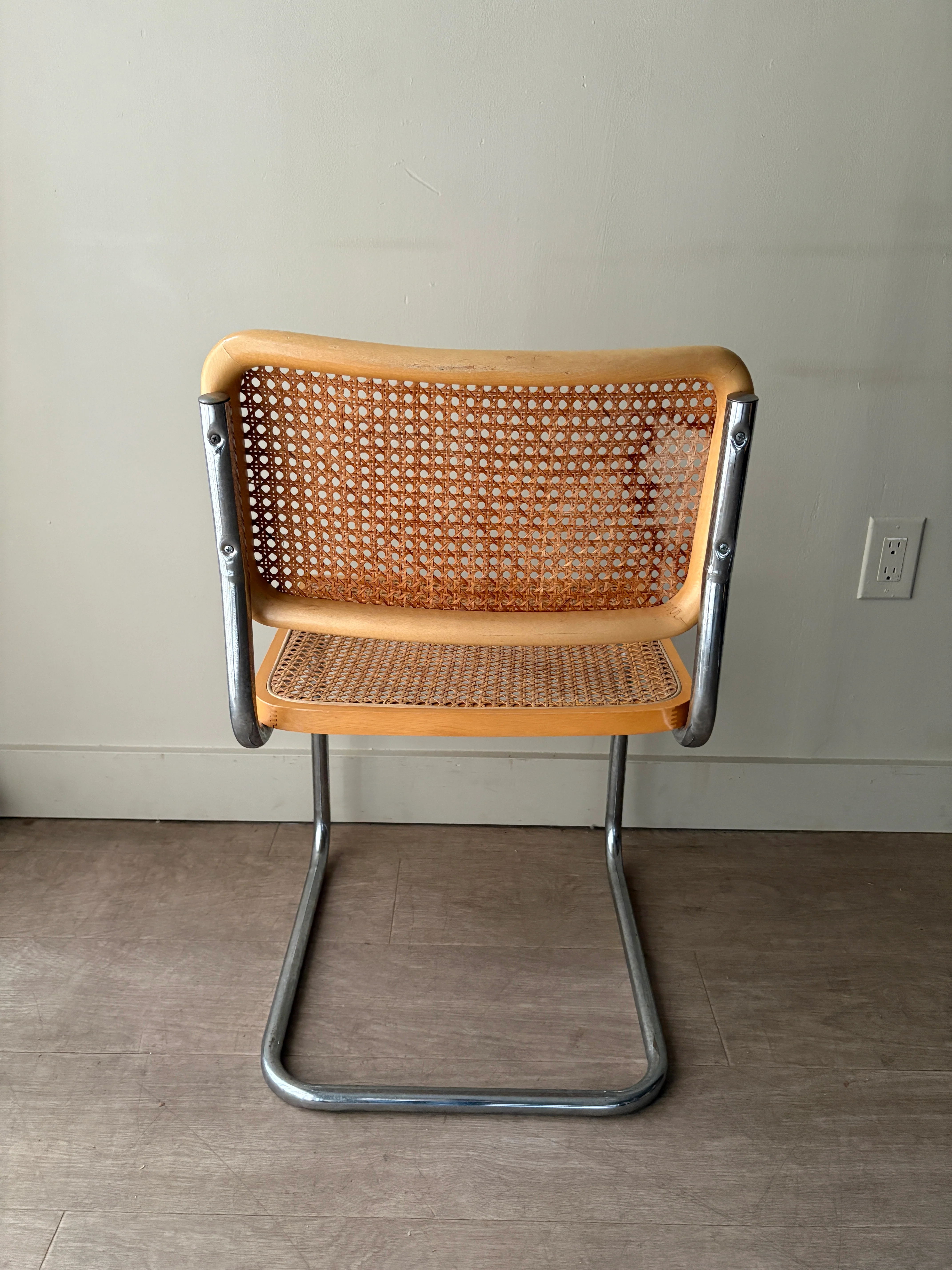 Cesca dining chair (stains) - Image 6