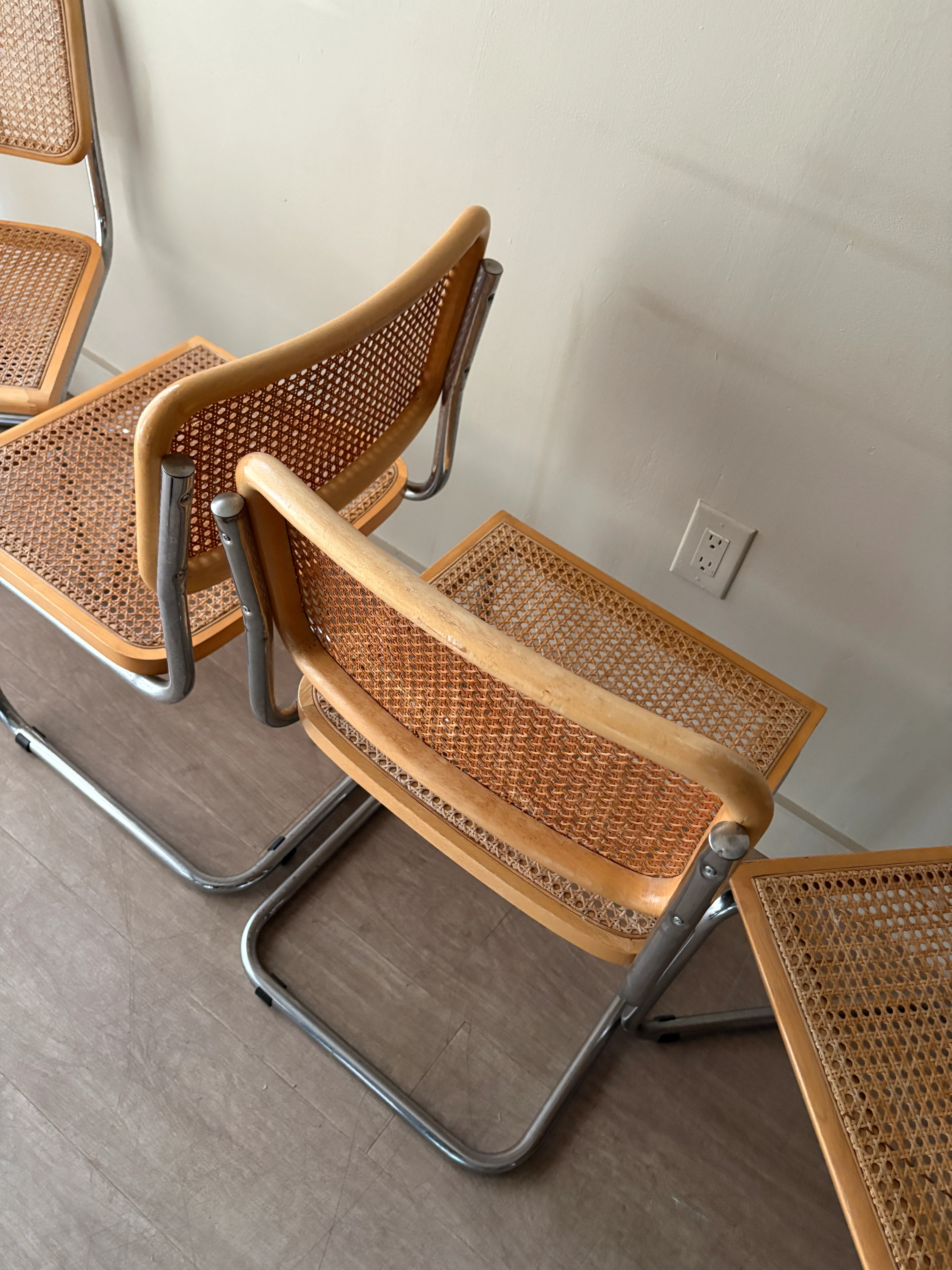 Cesca dining chairs. Sold in pairs. - Image 8