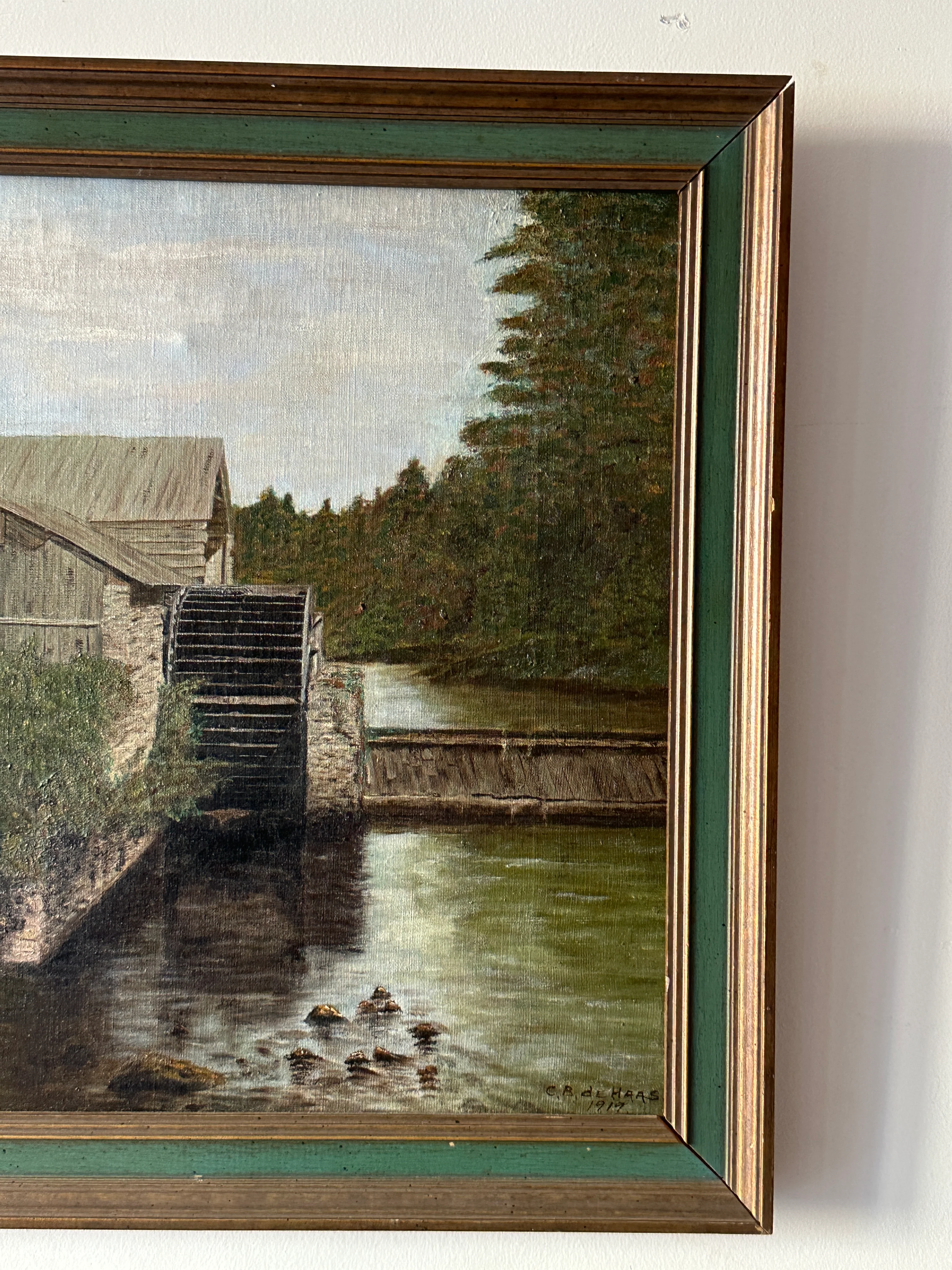 Charles De Haas “Old Mill” c. 1919 - Image 2