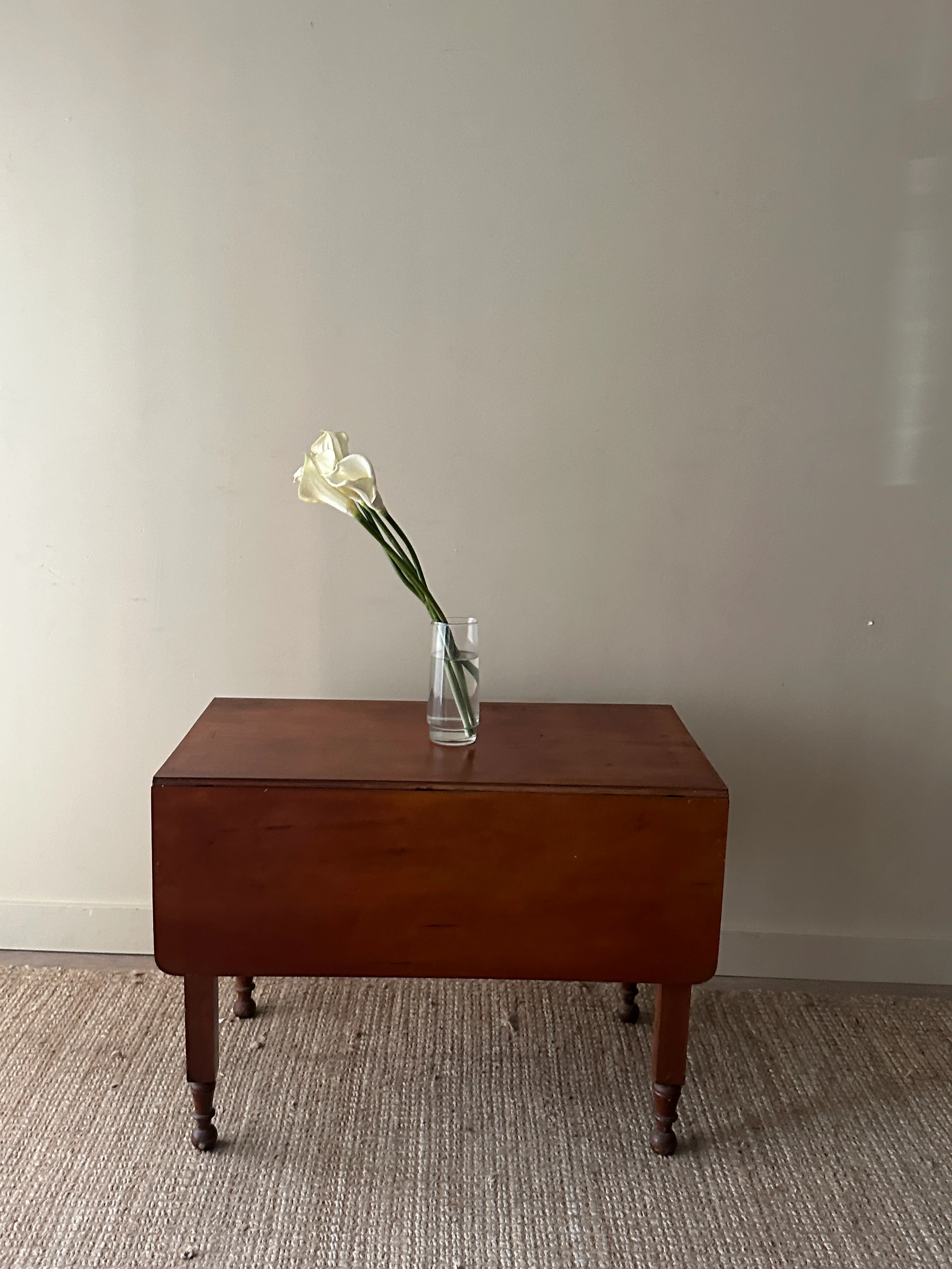 Cherry drop leaf table - Image 2