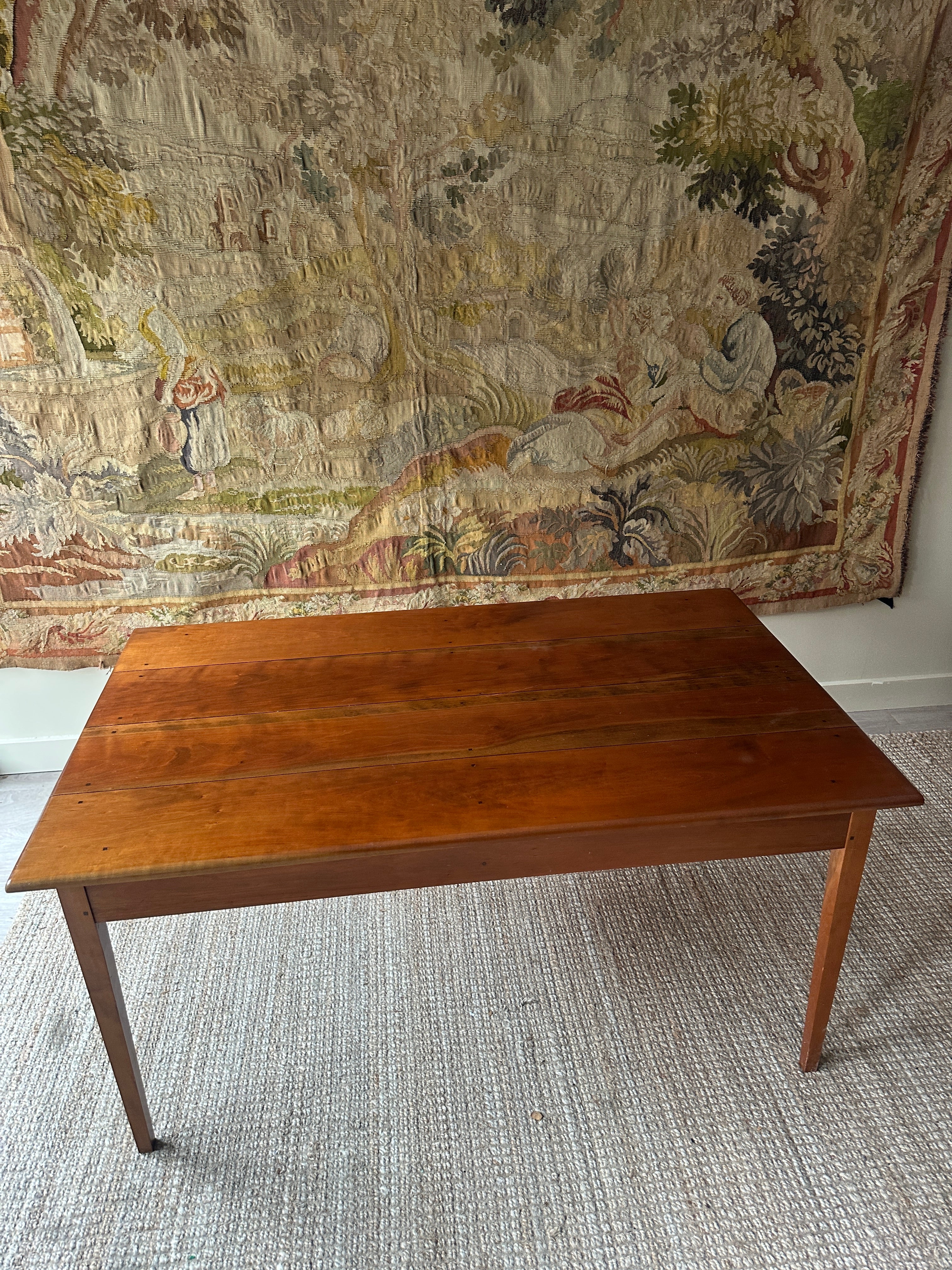 Cherry farmhouse dining table - Image 3