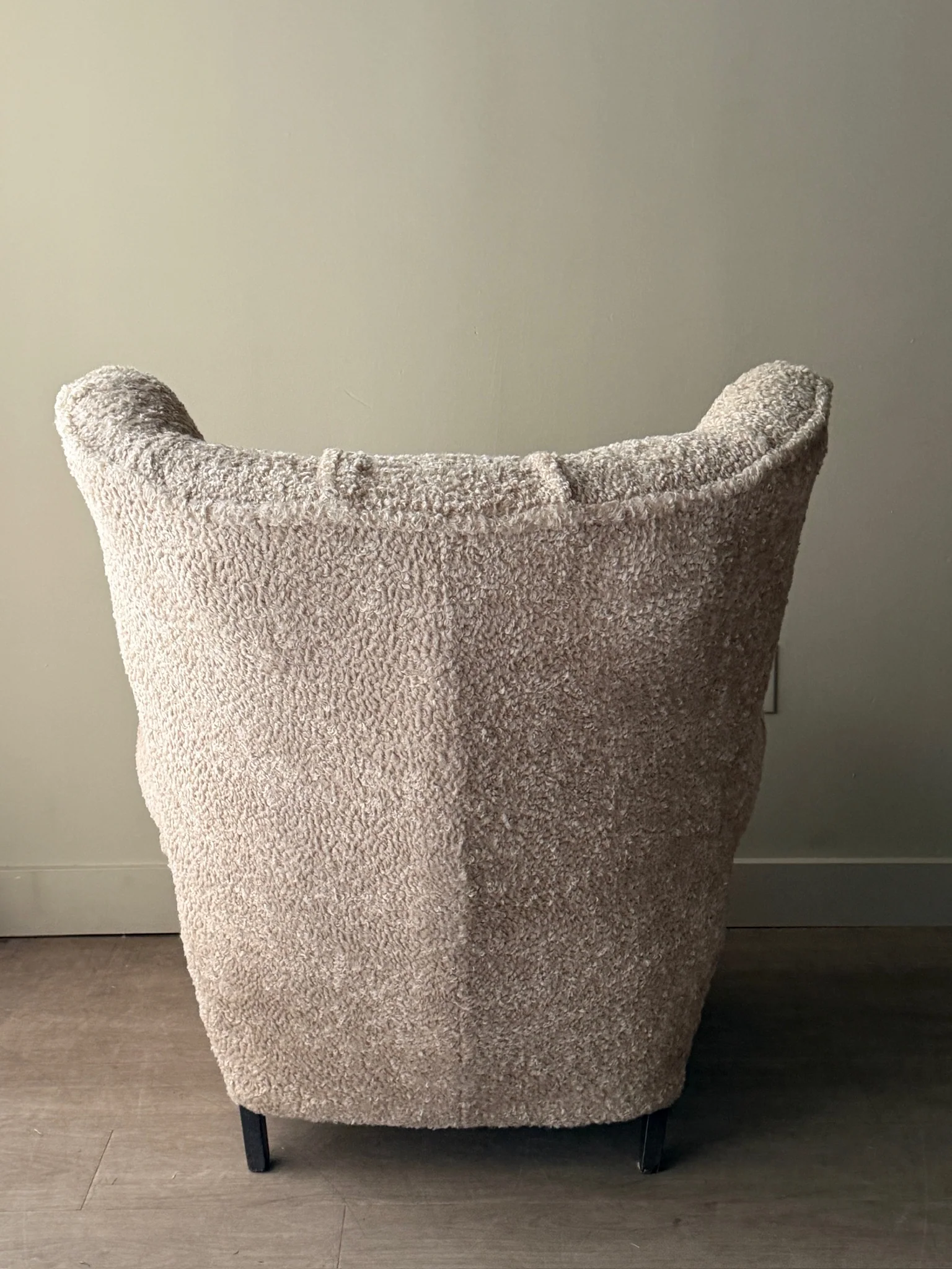 Danish boucle lounge chair - Image 4