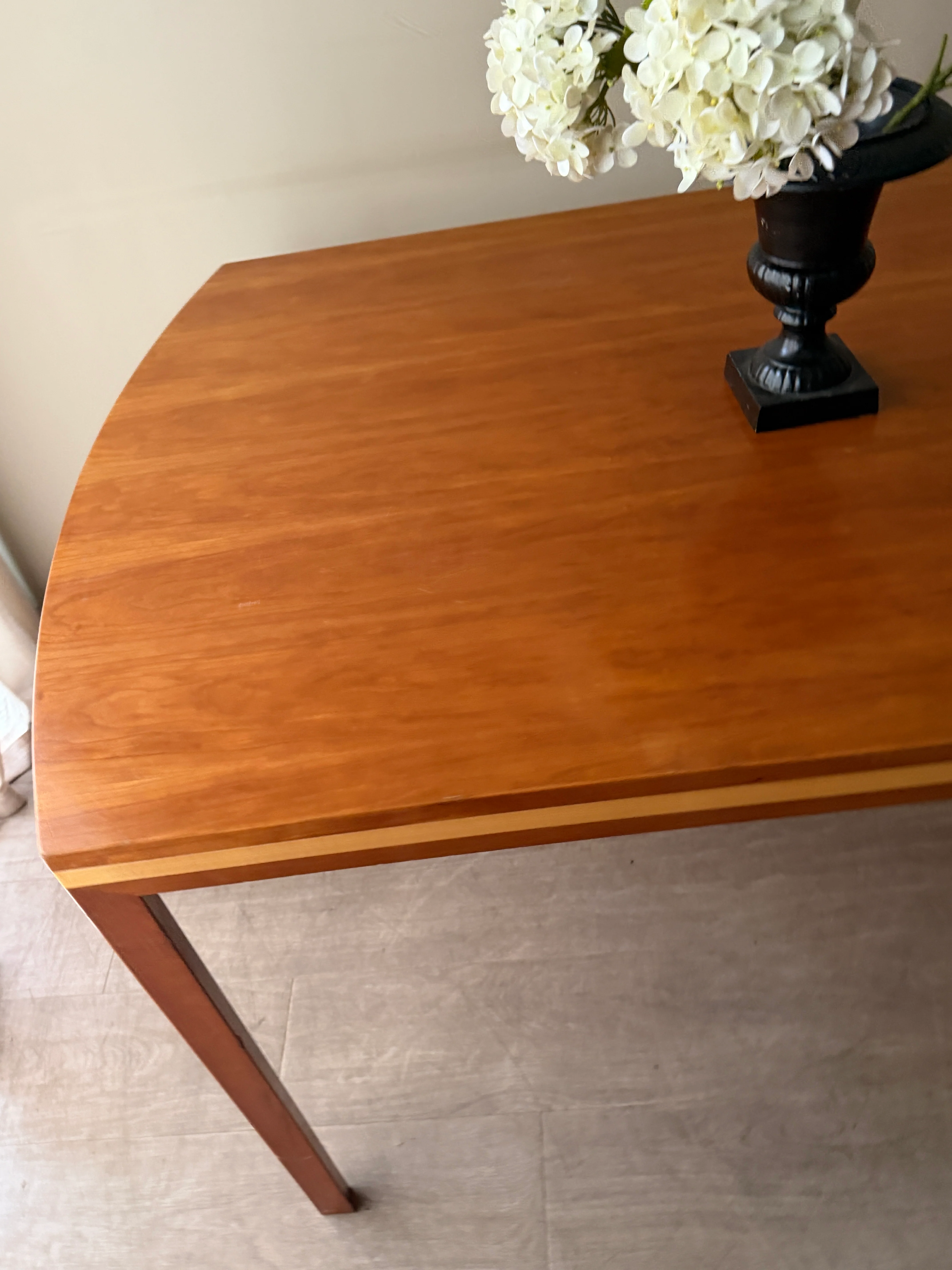Danish maple dining table - Image 4