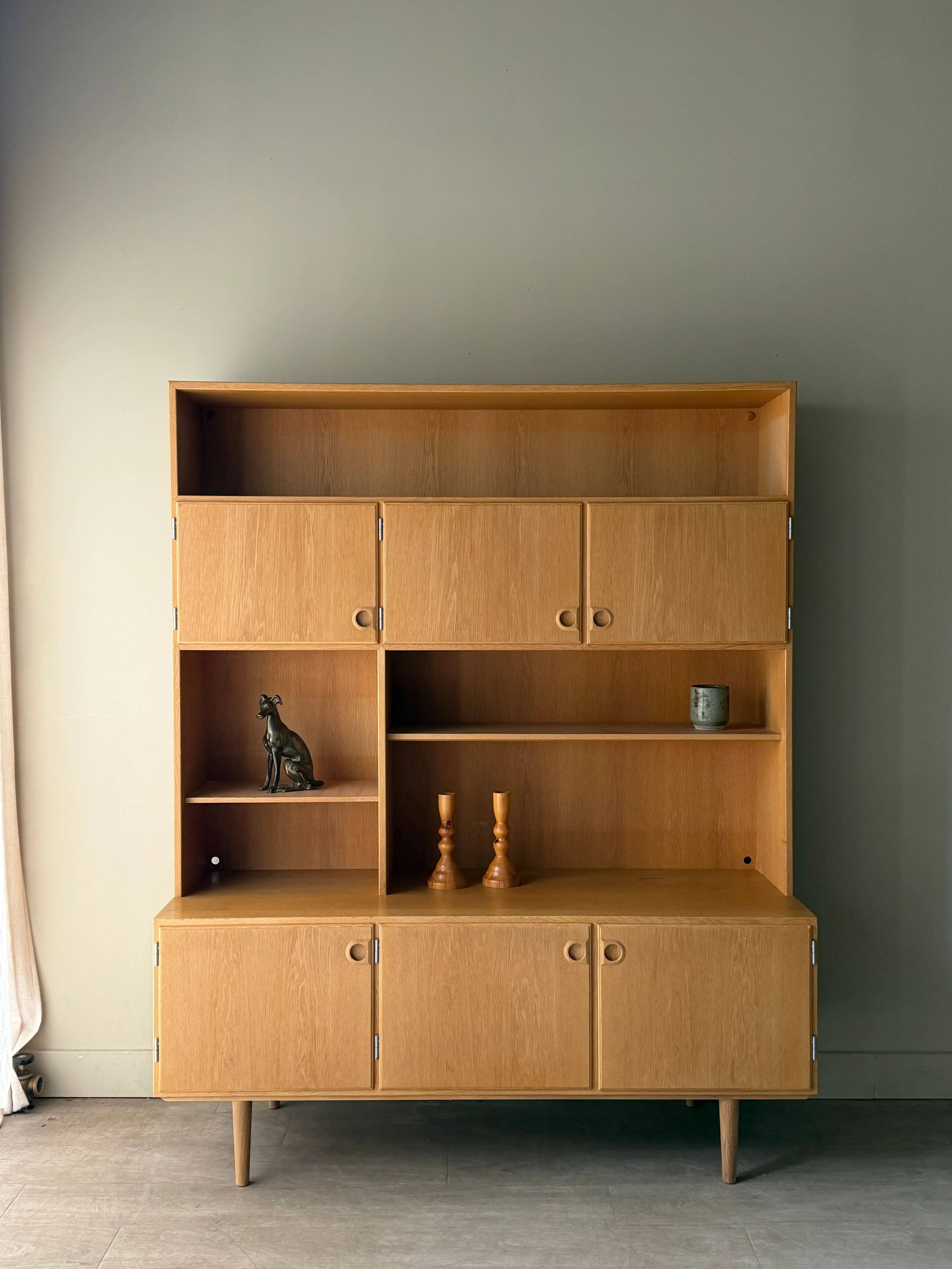 Danish oak cabinet - Image 4
