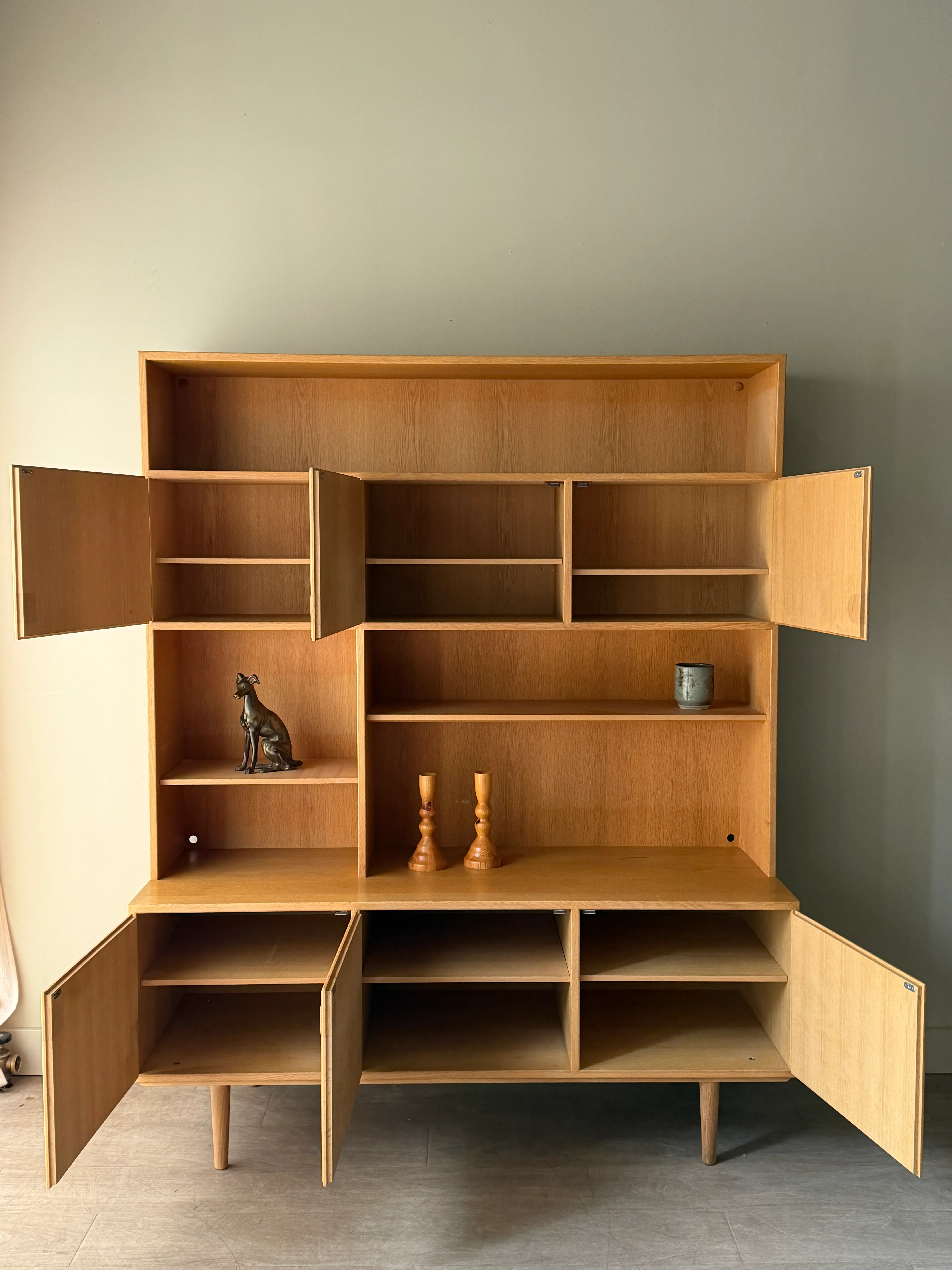 Danish oak cabinet - Image 5