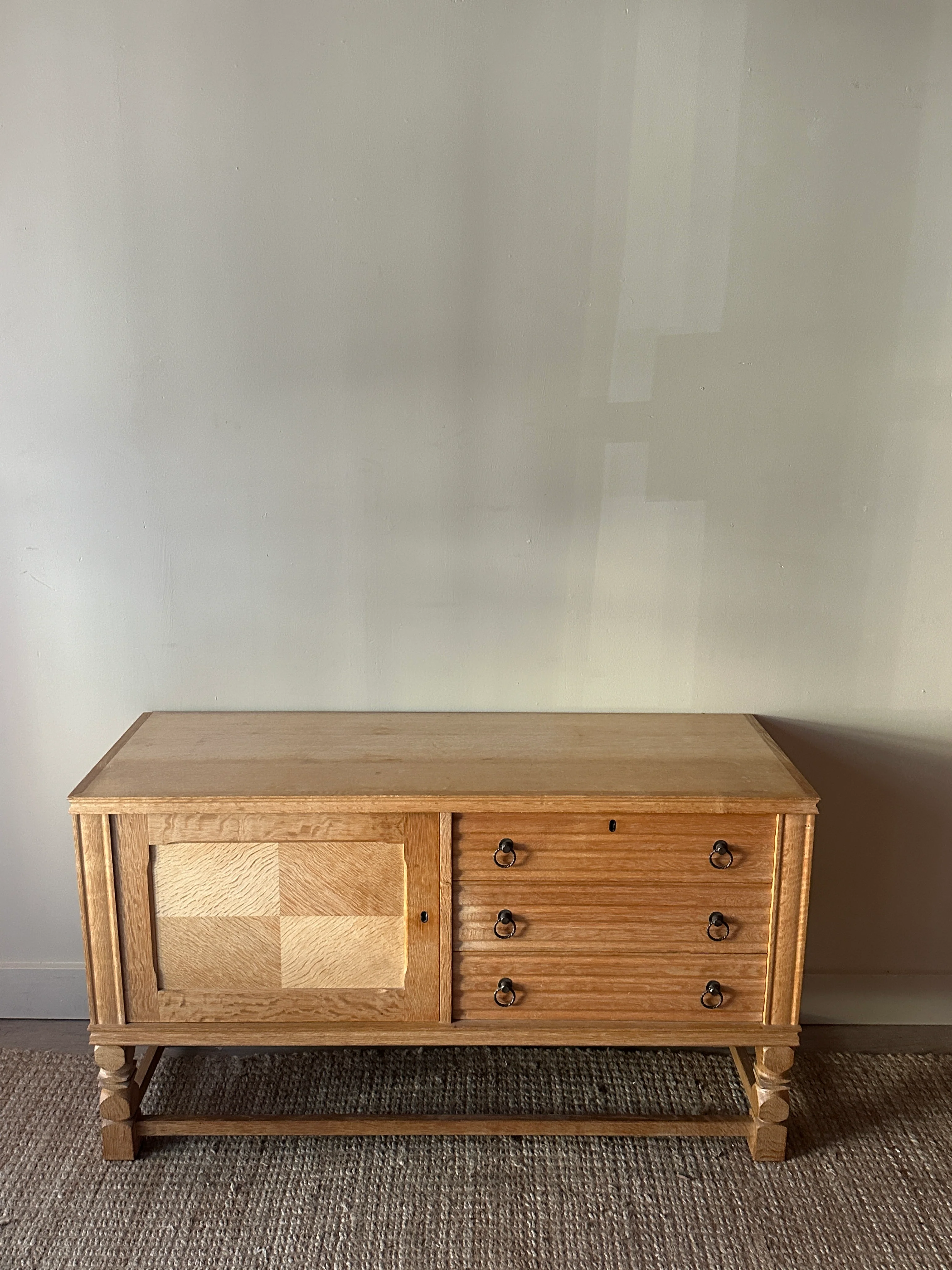 Danish white oak cabinet - Image 2
