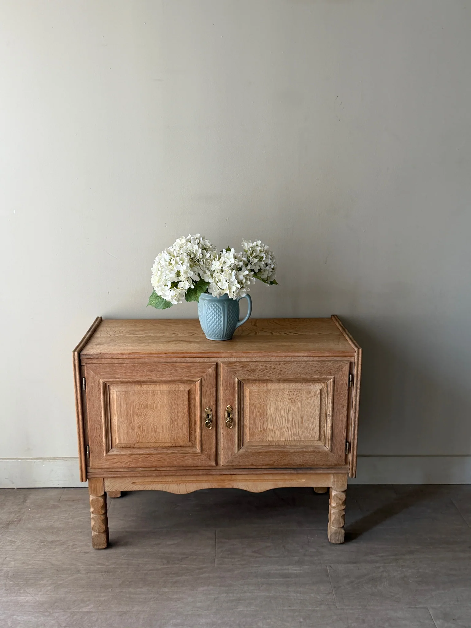 Danish oak console - Image 2