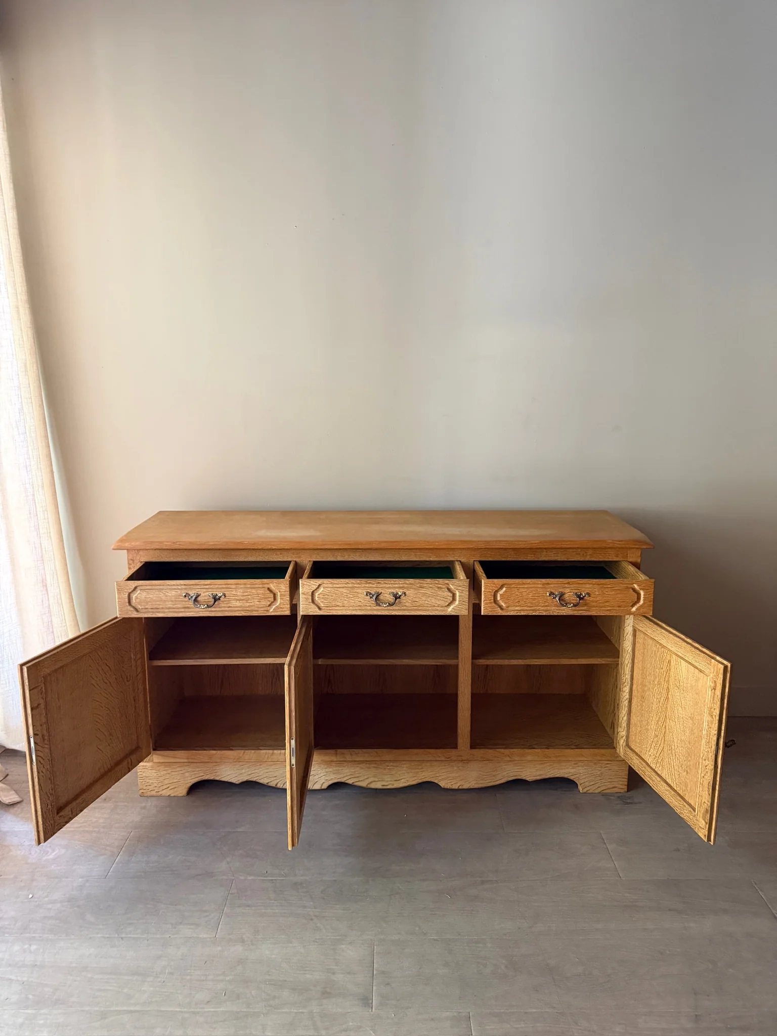 Danish oak sideboard - Image 5