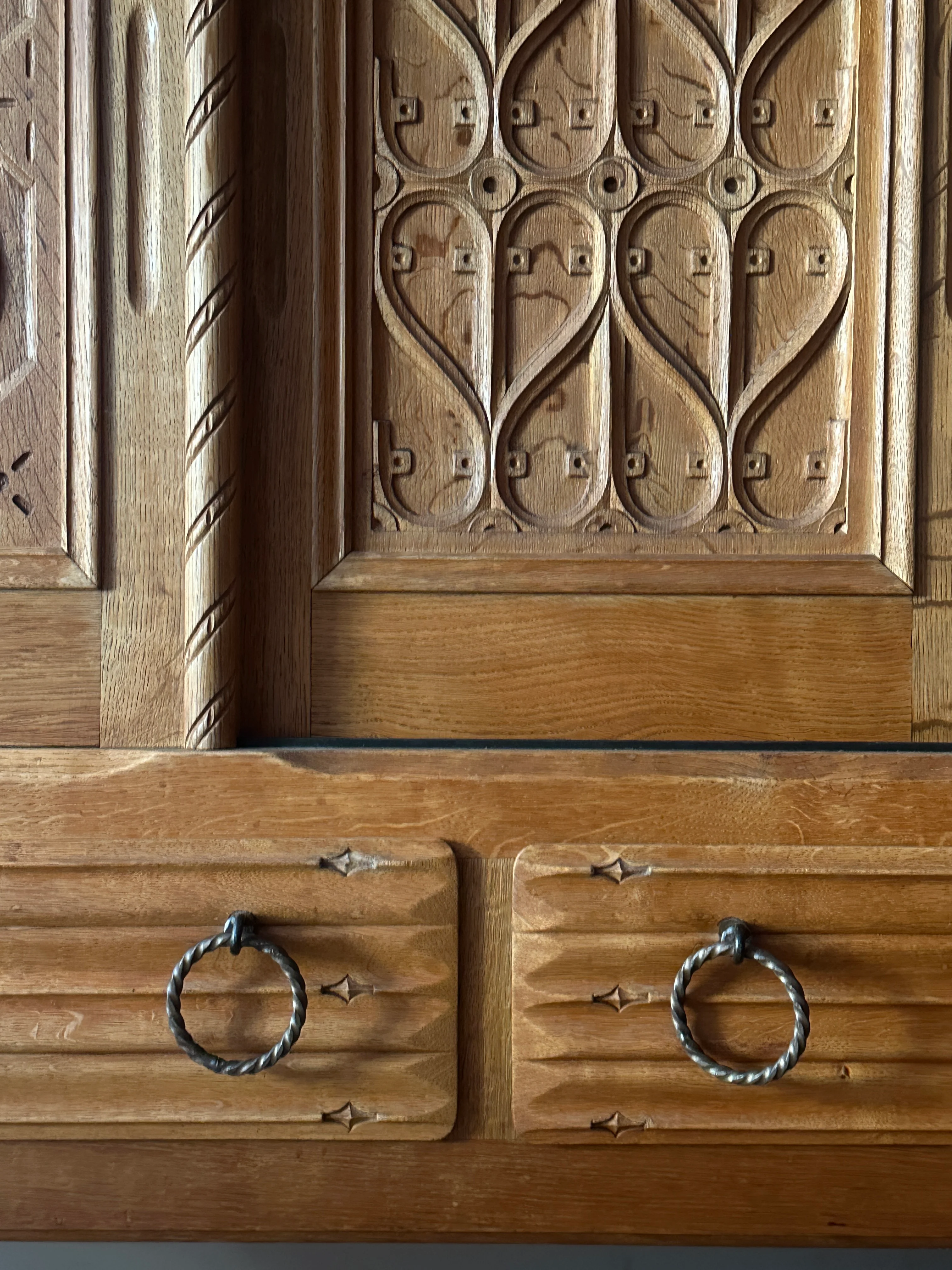 Danish oak sideboard by Henning Kjaernulf - Image 10