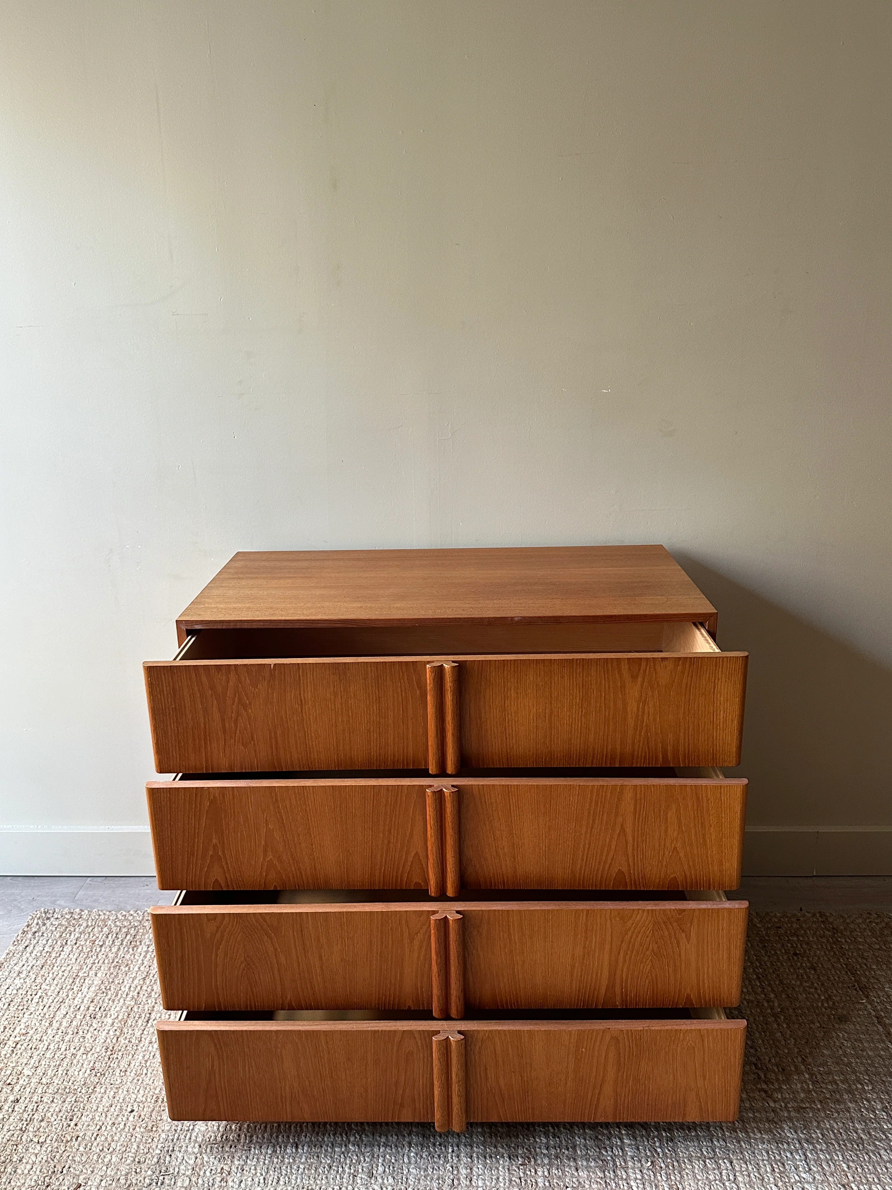 Danish teak bachelors chest - Image 5