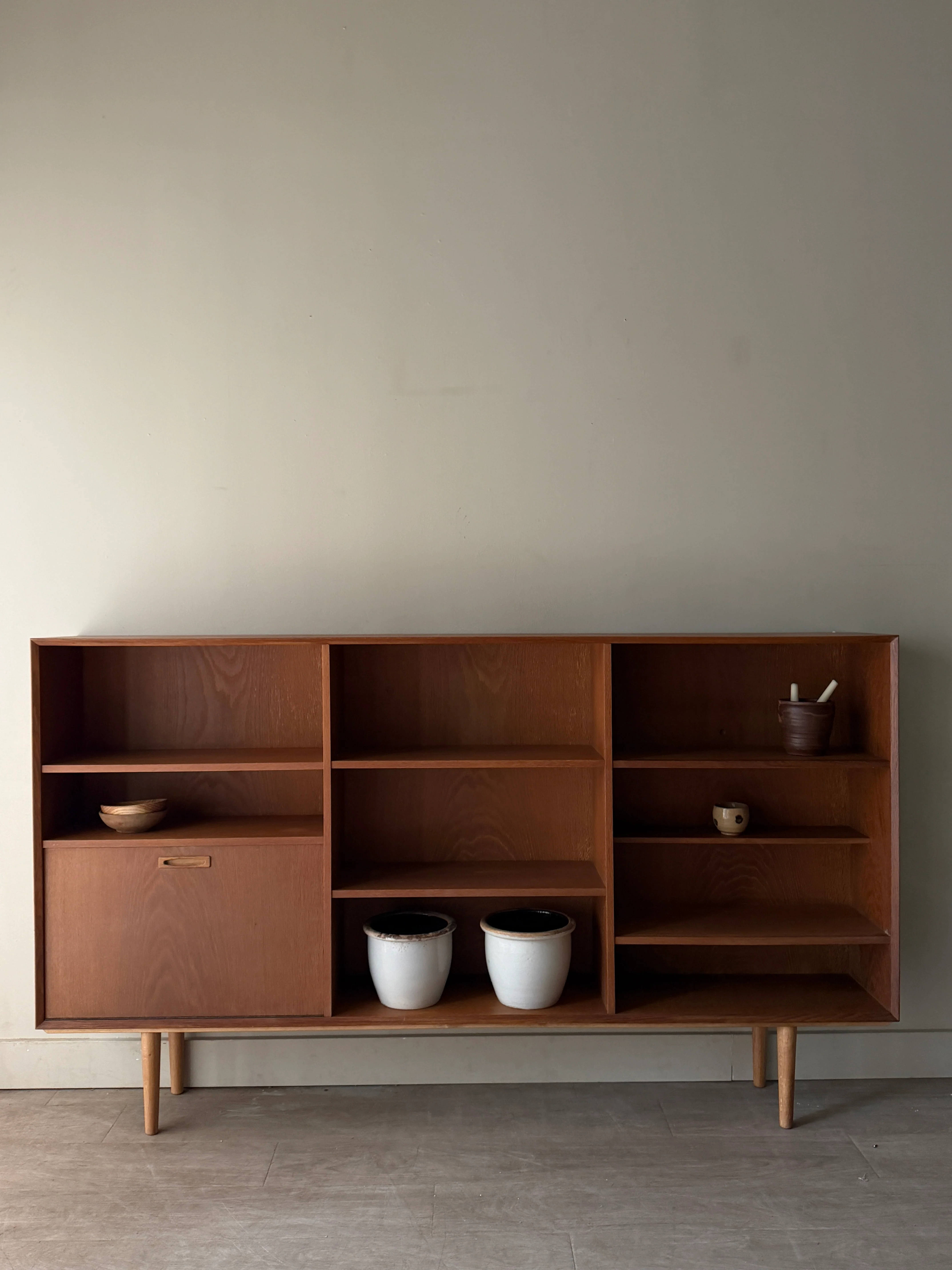 Danish teak bookcase