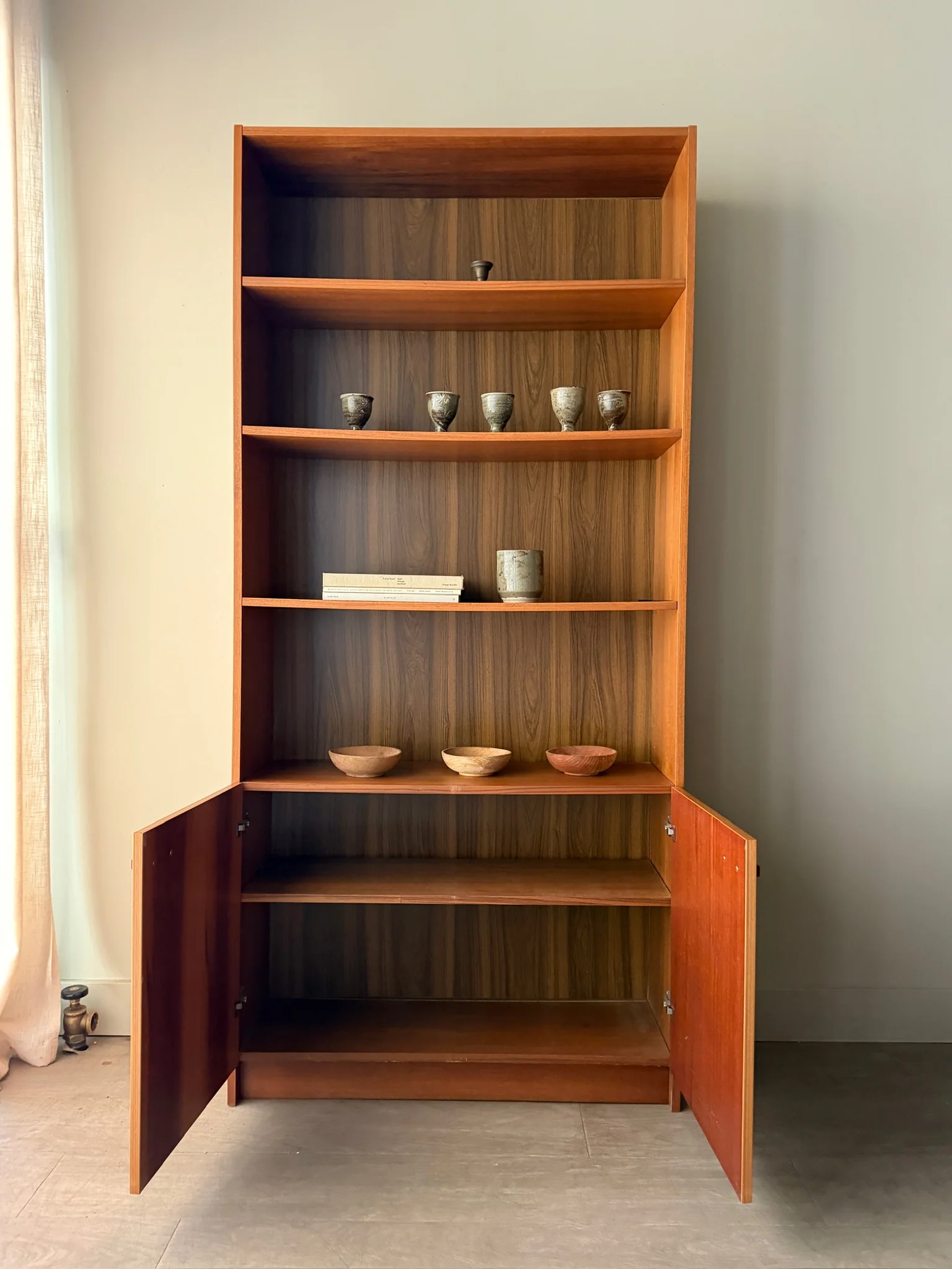 Danish teak bookcase - Image 4