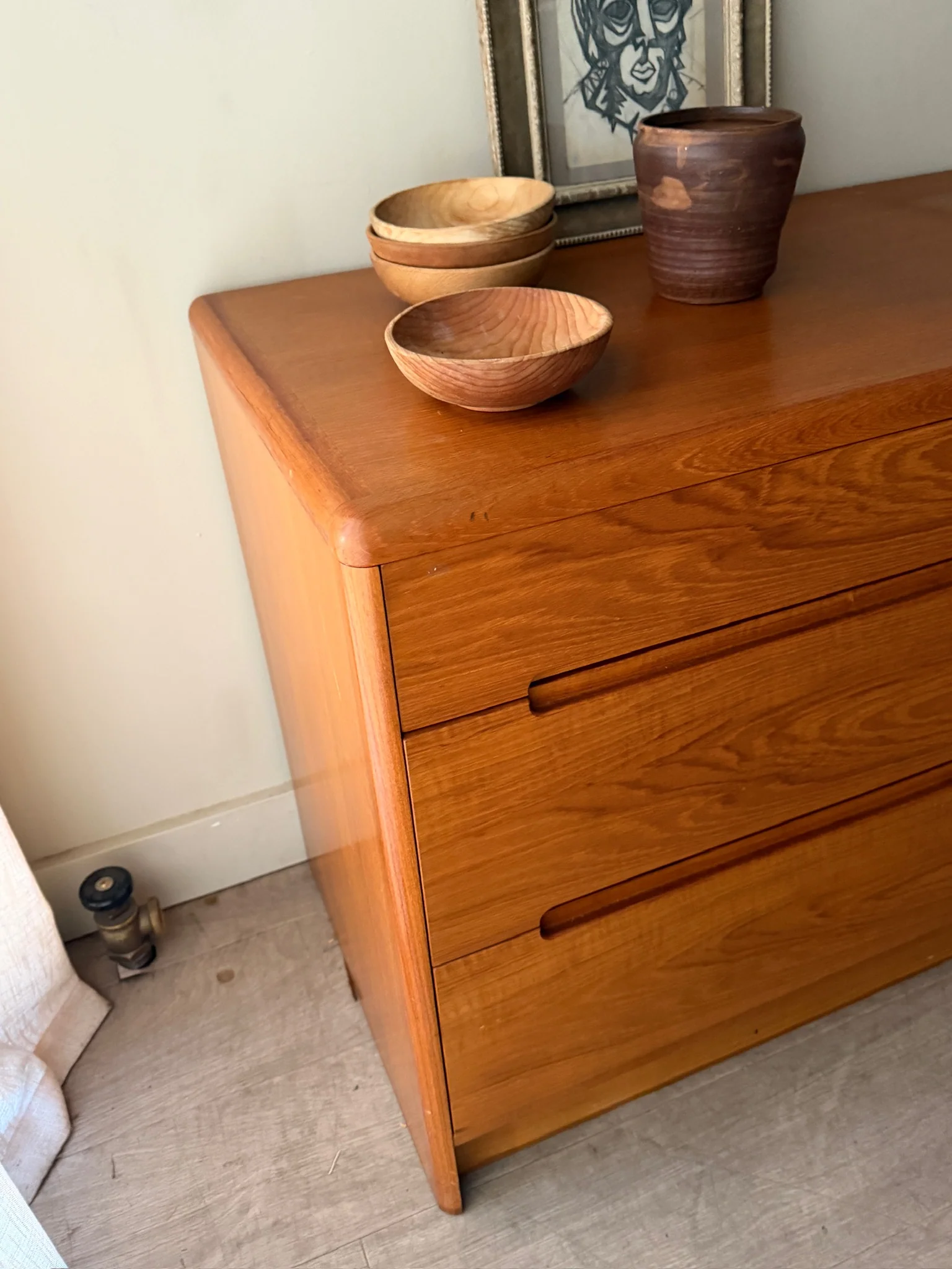 Danish teak credenza - Image 4