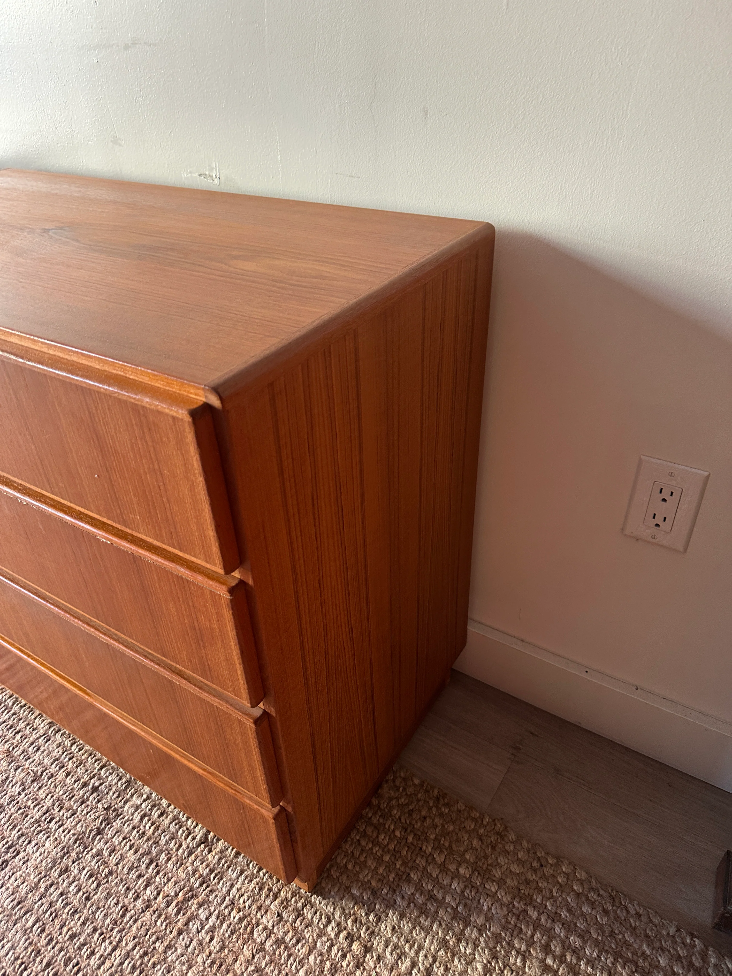 Danish teak dressers. Sold individually. - Image 6