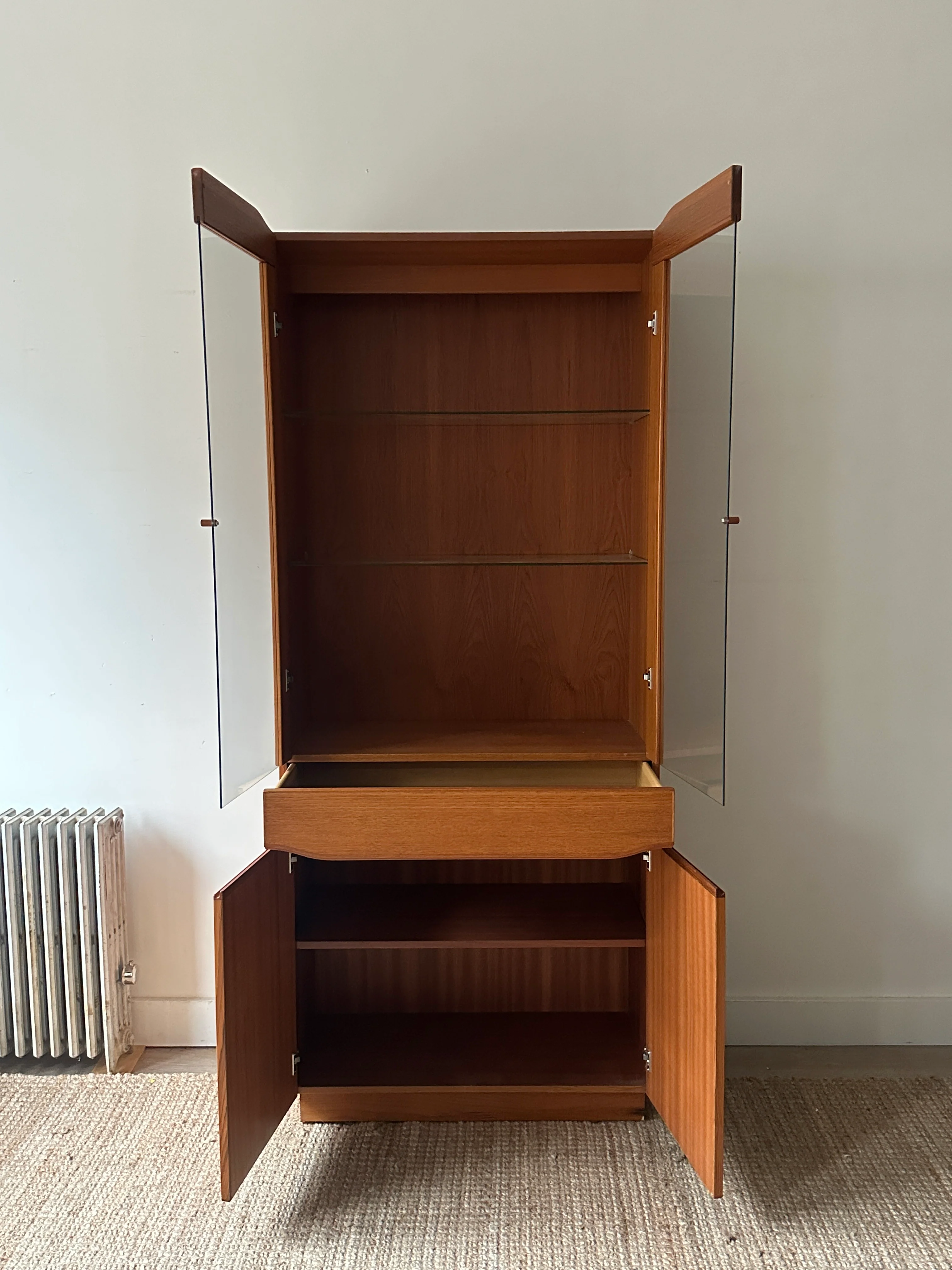 Danish teak hutch - Image 6