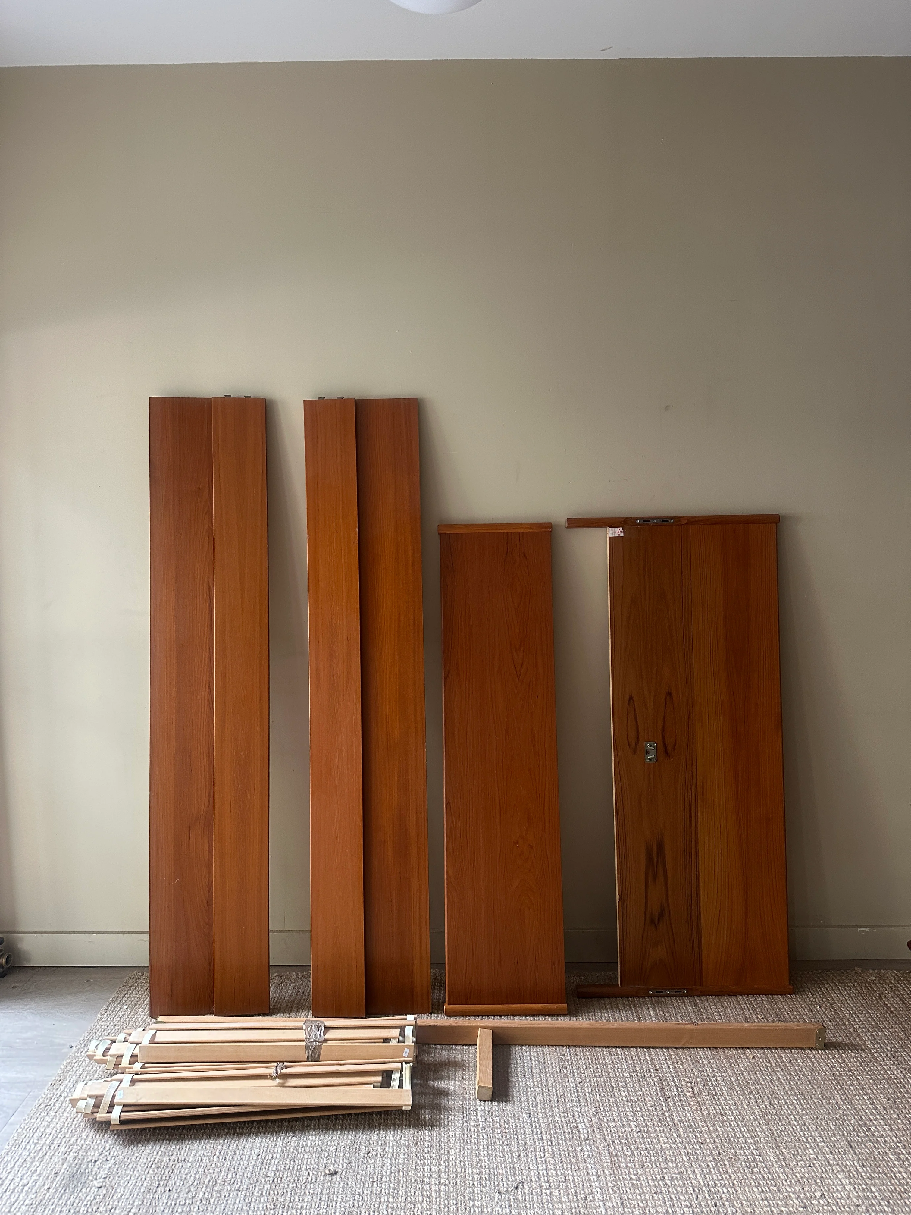 Danish teak queen bed - Image 5