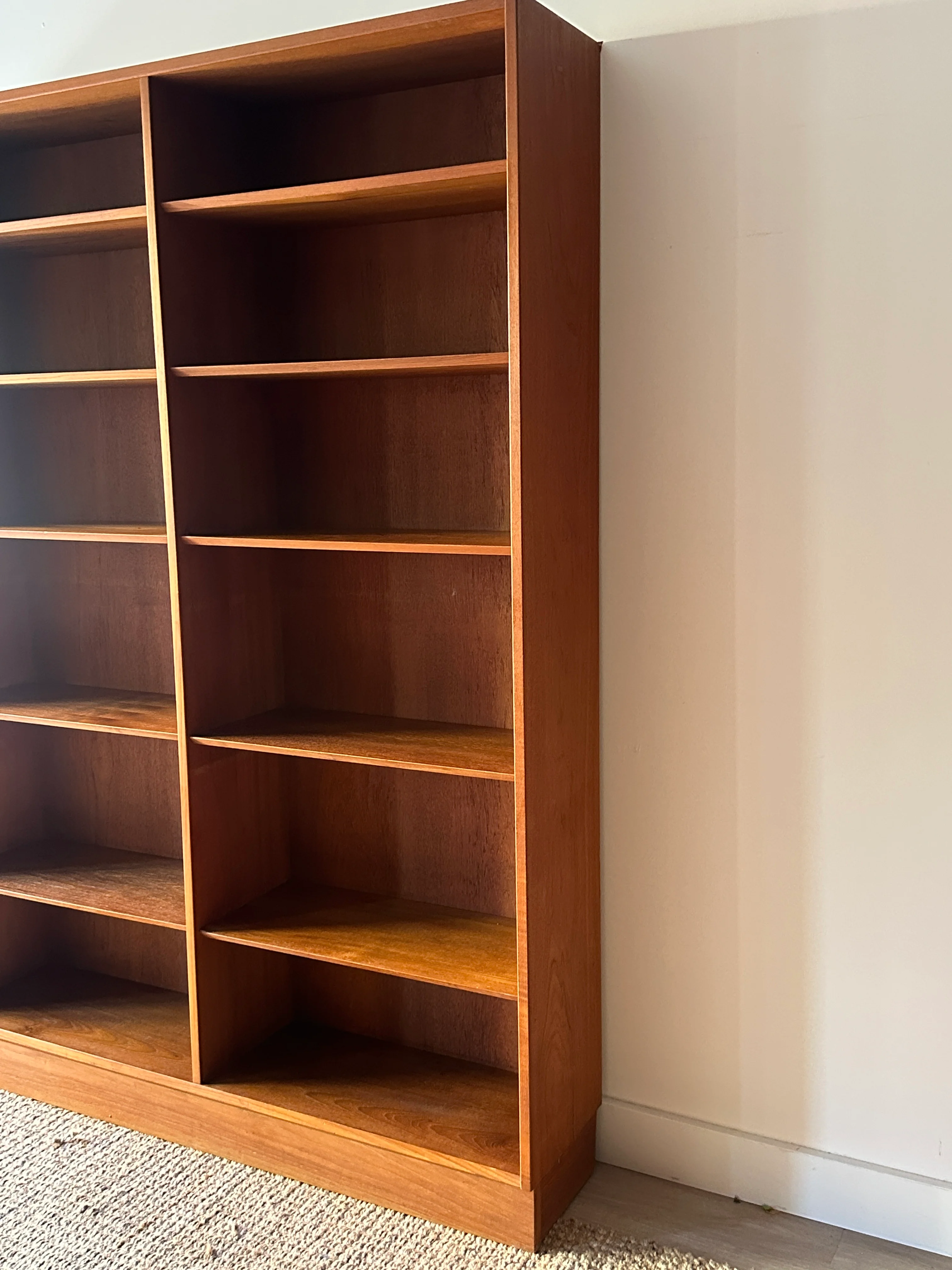 Danish teak shelves - Image 4