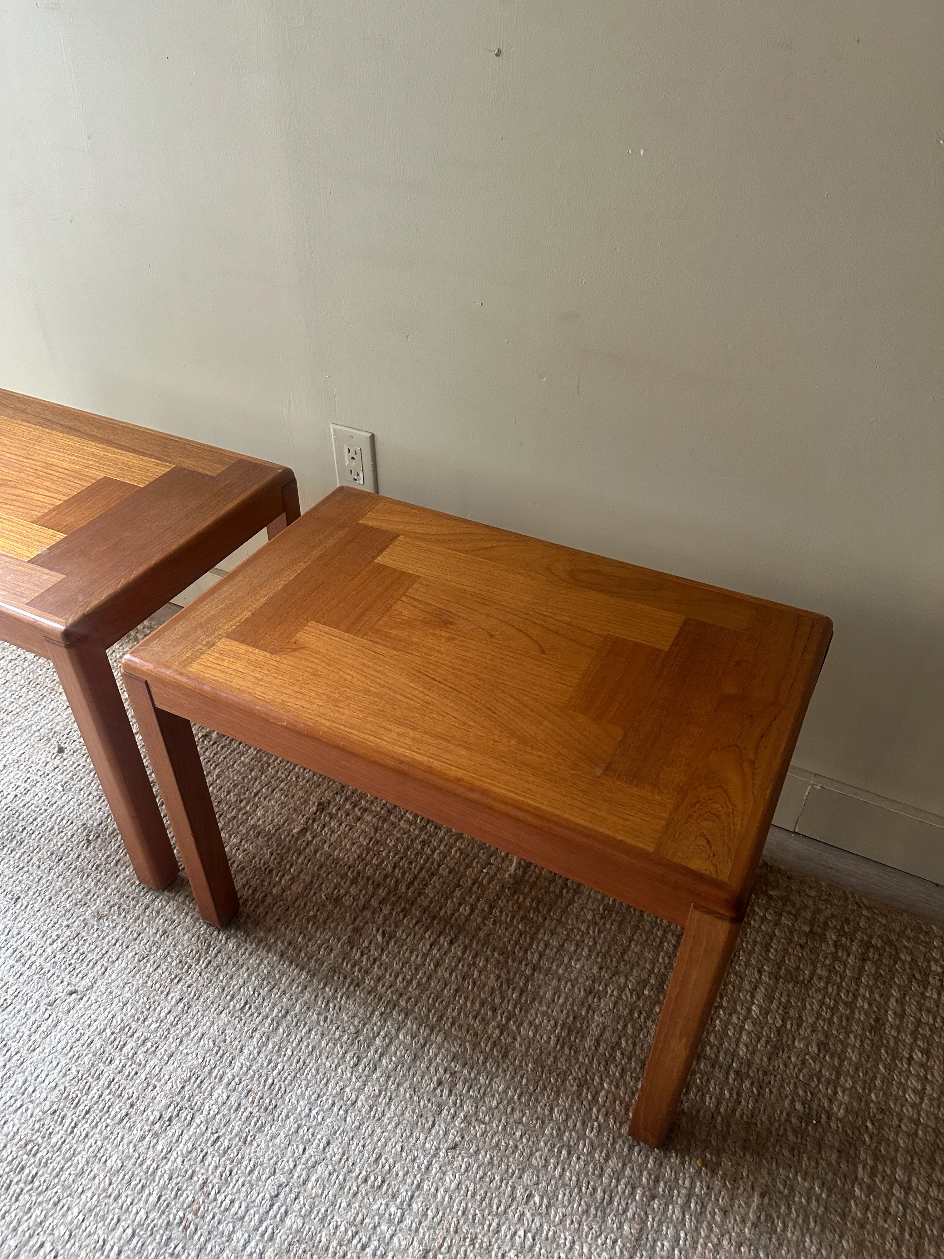 Danish teak side tables. Sold individually. - Image 4