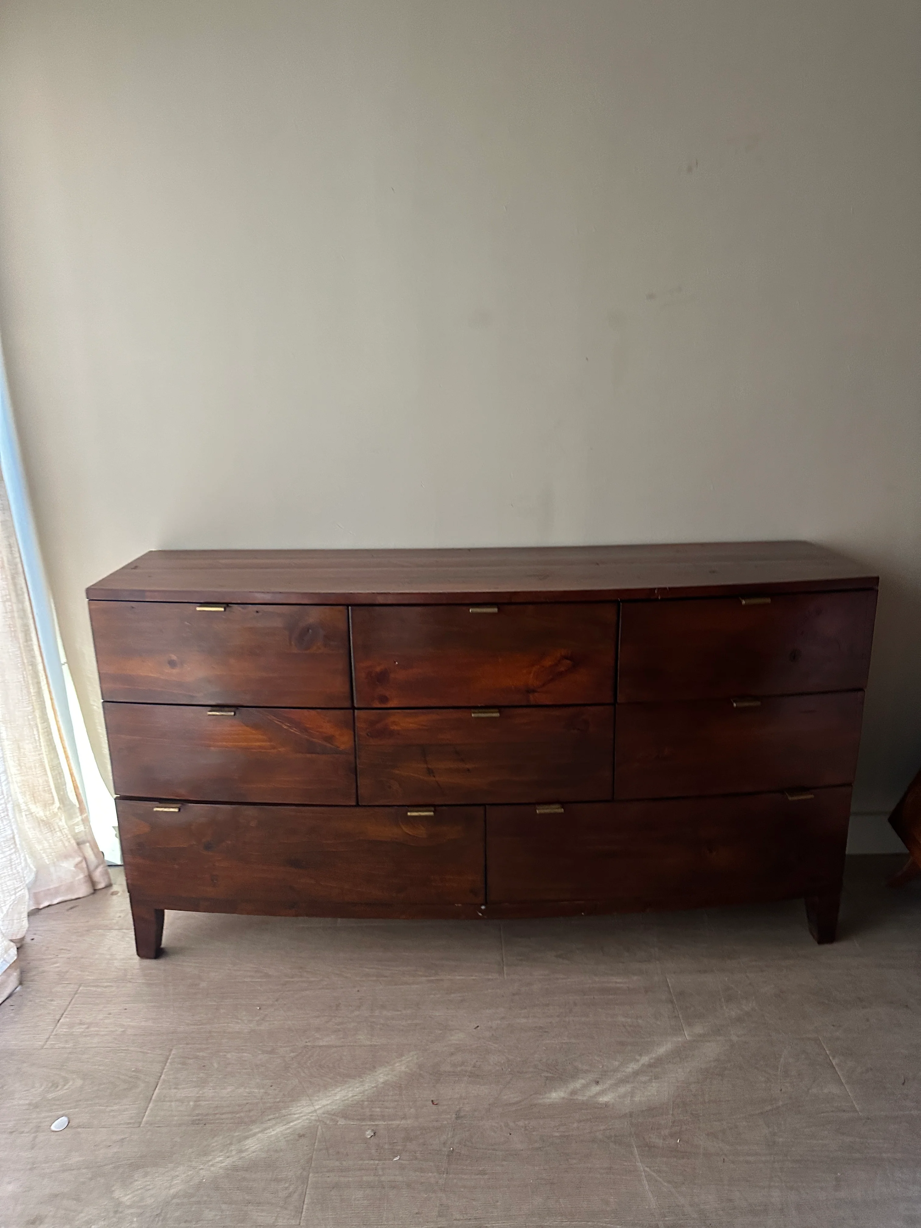 Dark pine dresser - Image 3