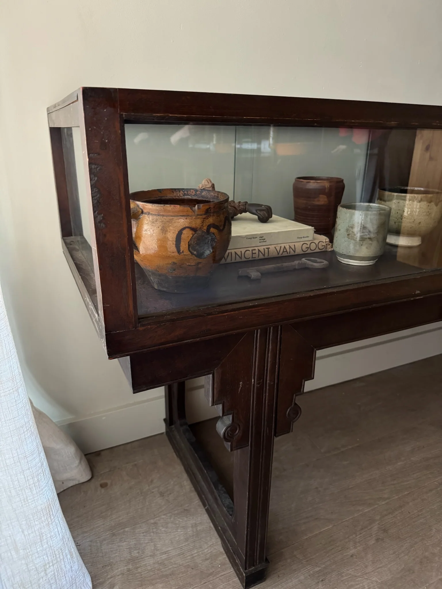 Deco glass display case - Image 6
