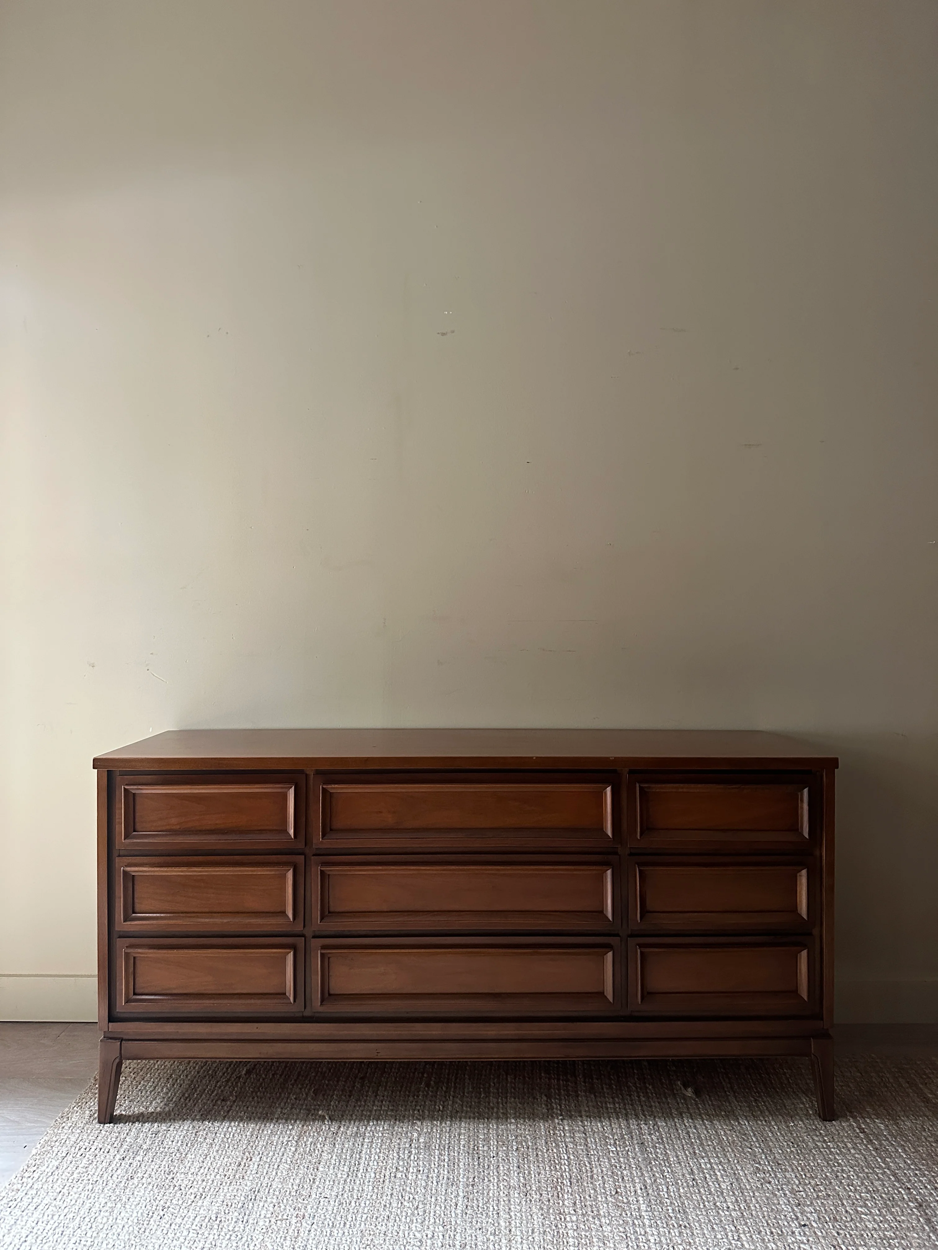 Dixie walnut dresser