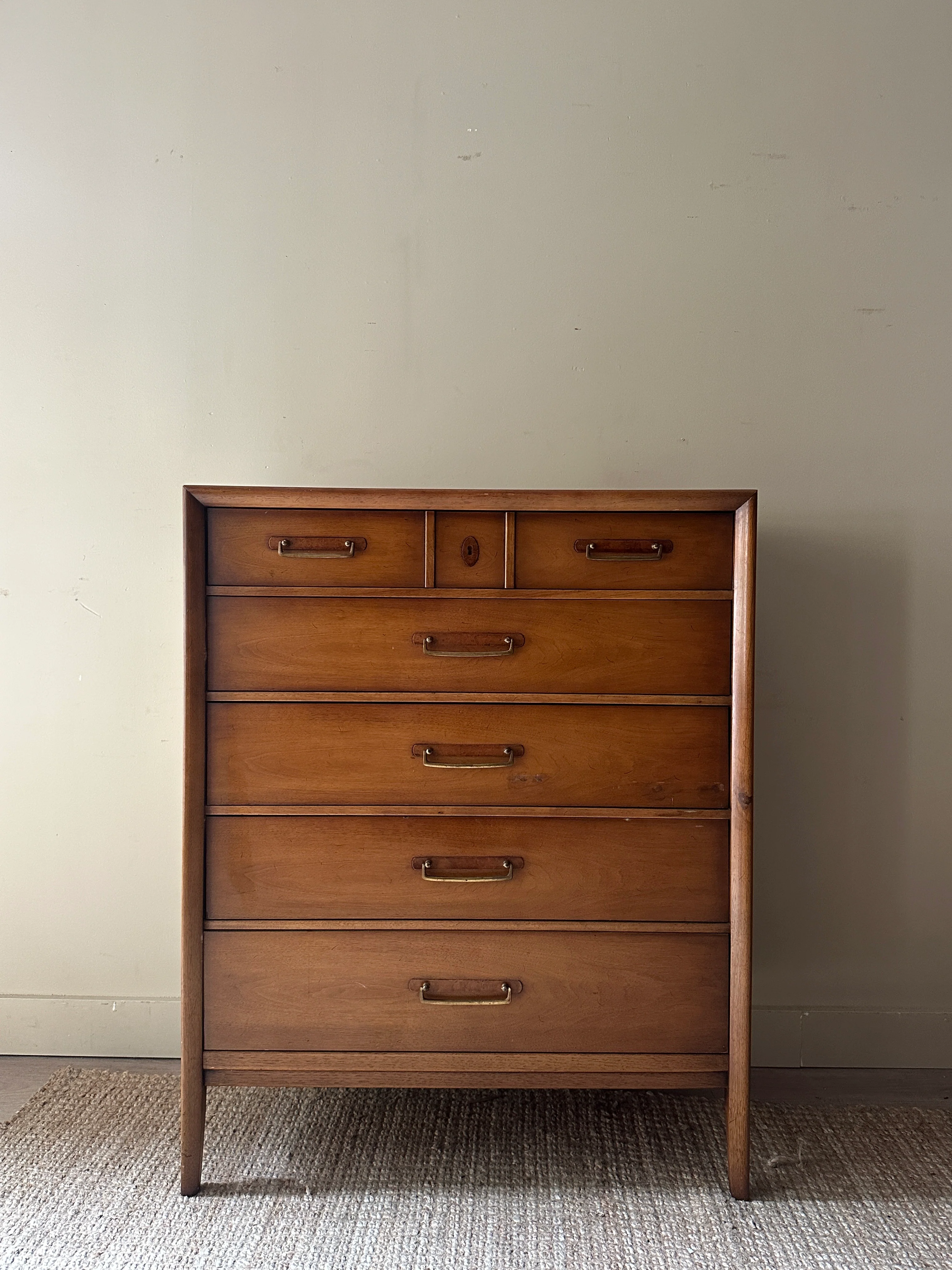 Dixie walnut tallboy