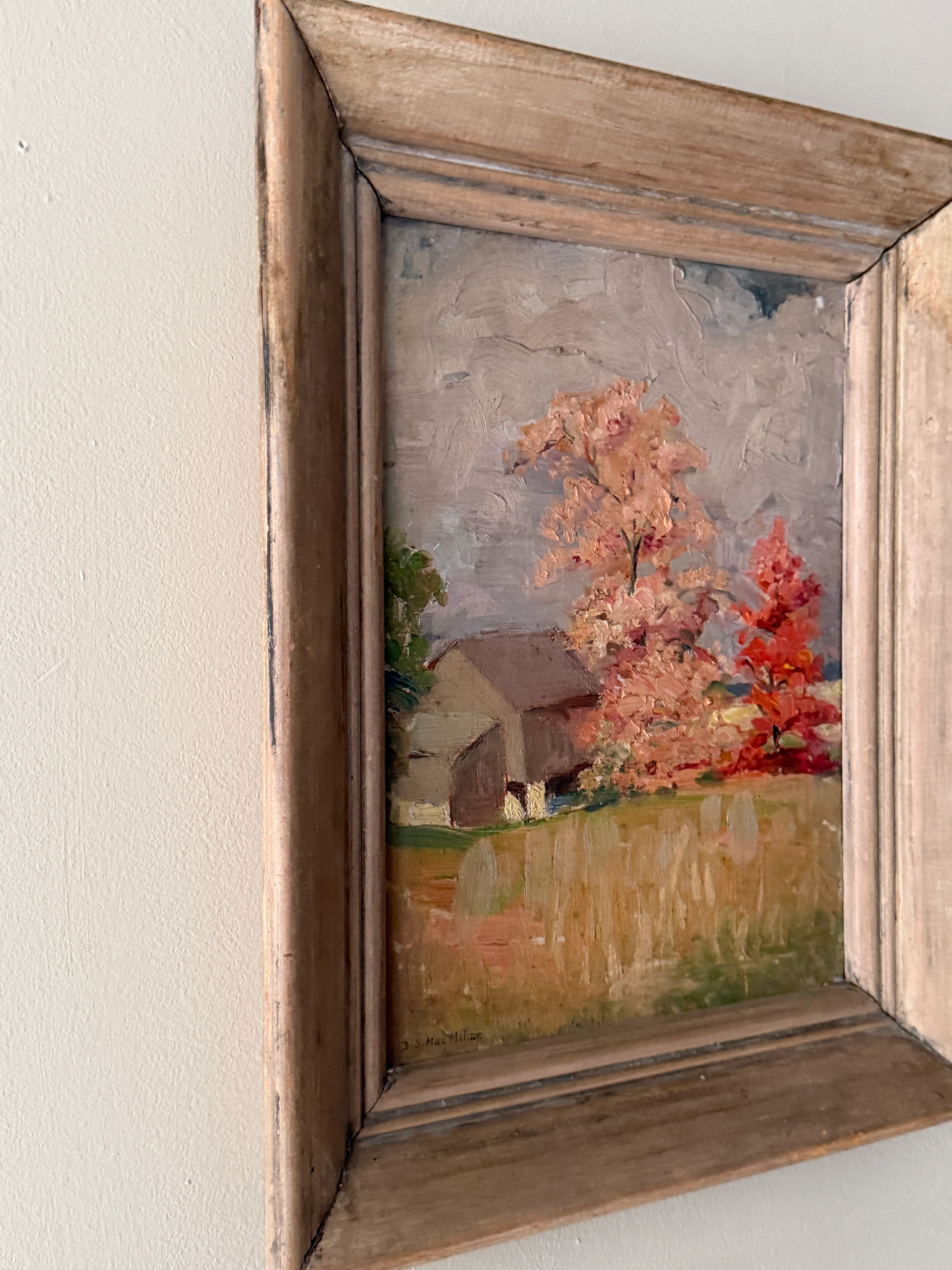 Dorothy MacMillon fall landscape. Signed. - Image 2