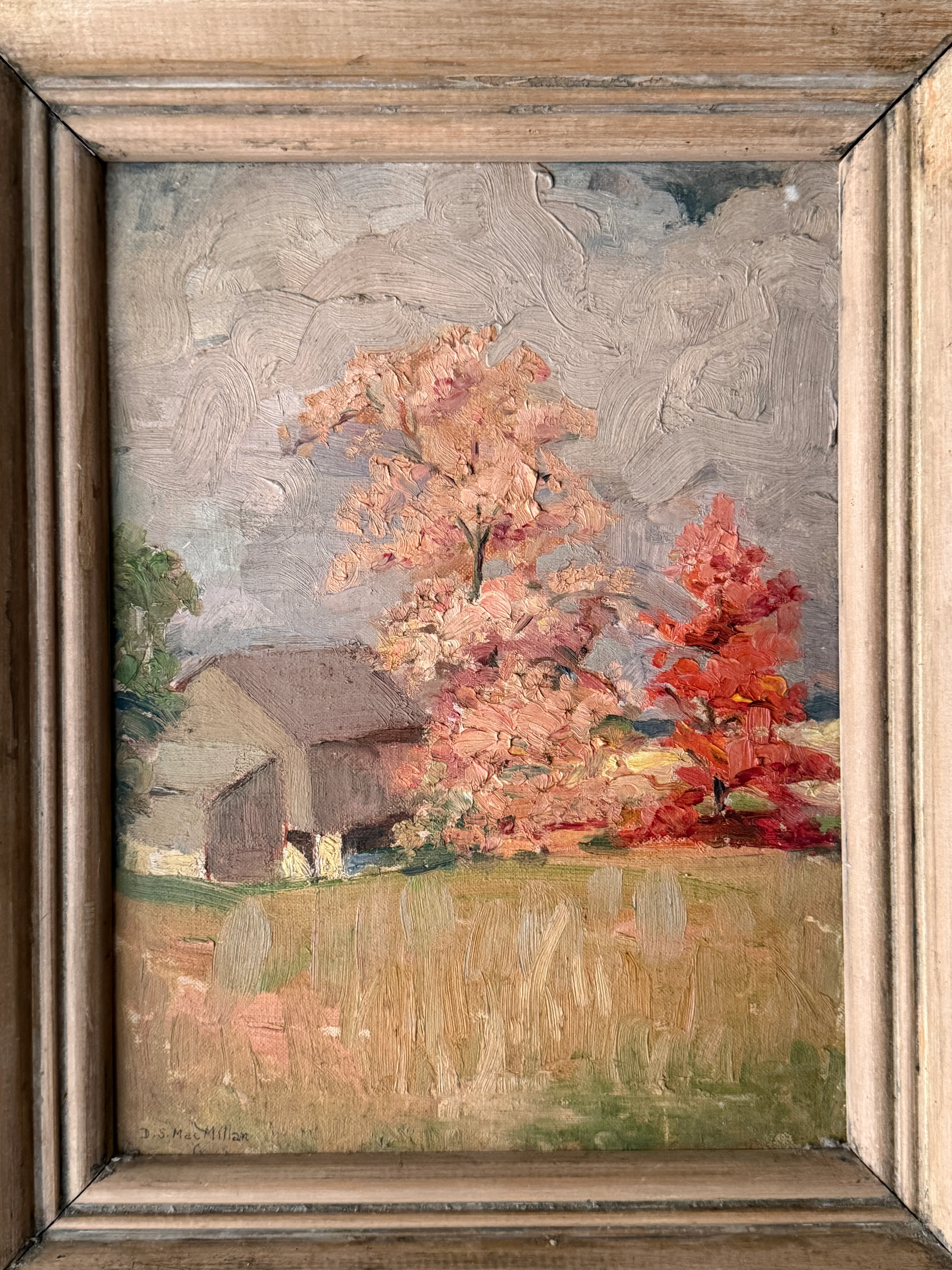 Dorothy MacMillon fall landscape. Signed. - Image 4