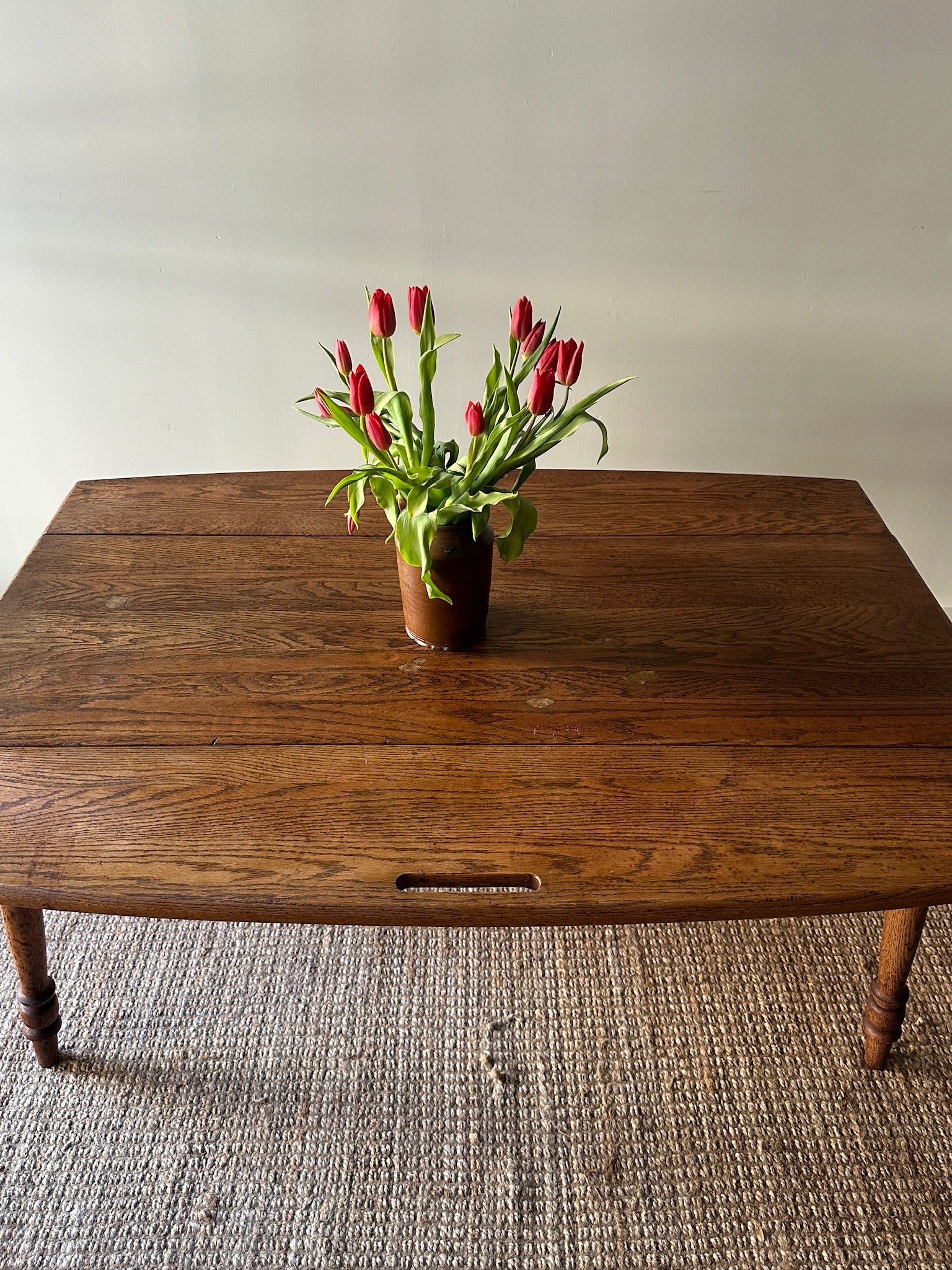 Drop Leaf Table with handles - Image 2